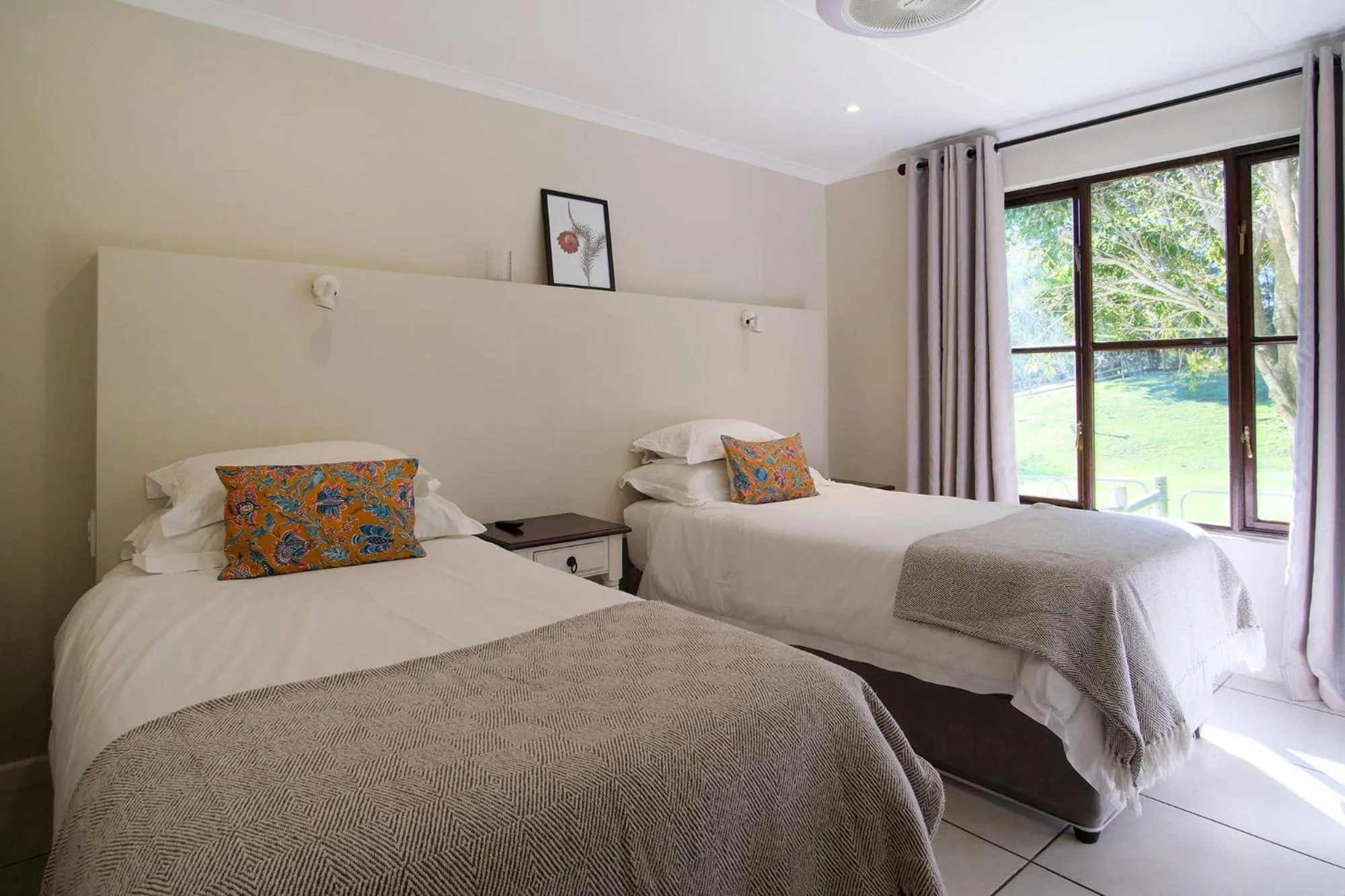 Bed in High Season Farm Luxury Cottages