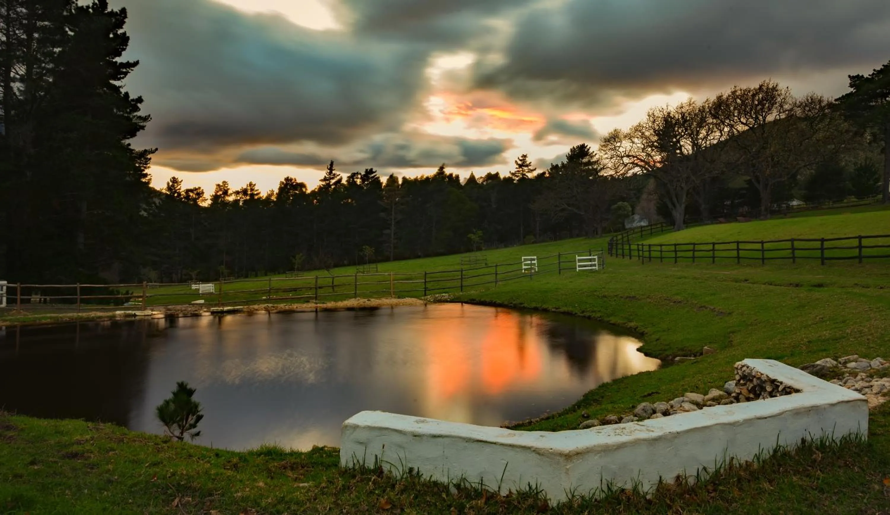 Natural landscape in High Season Farm Luxury Cottages