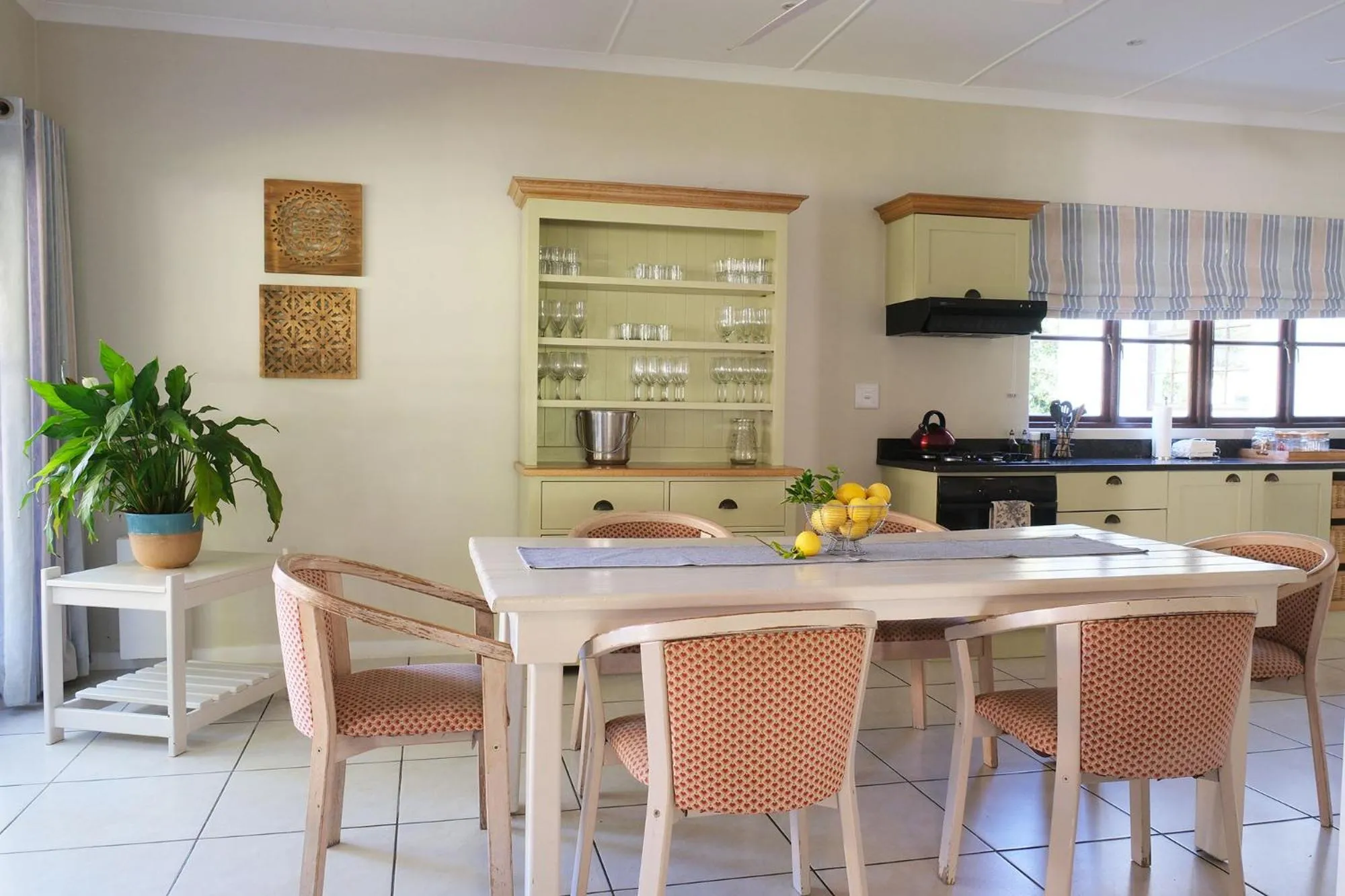 Dining area in High Season Farm Luxury Cottages