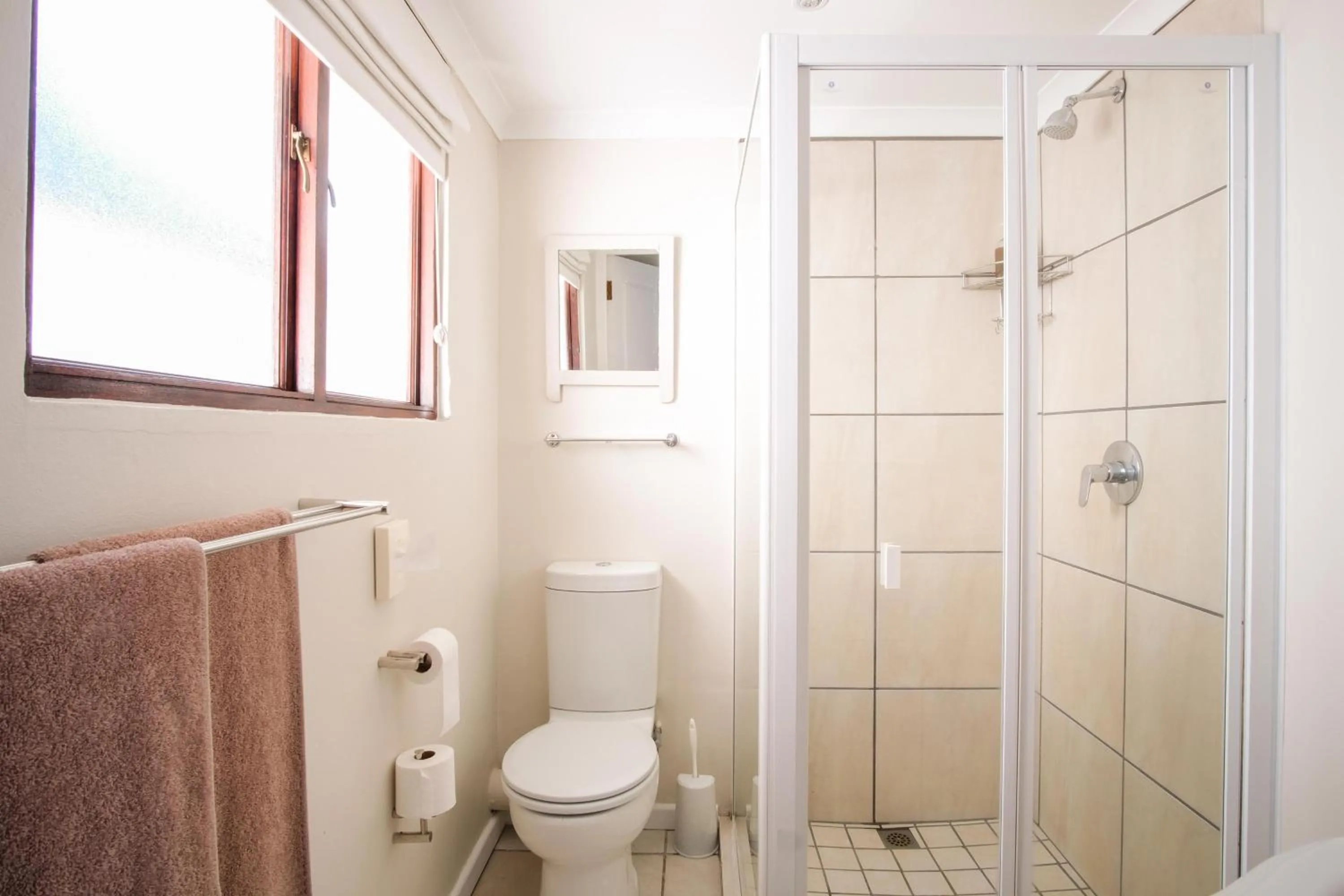 Shower in High Season Farm Luxury Cottages