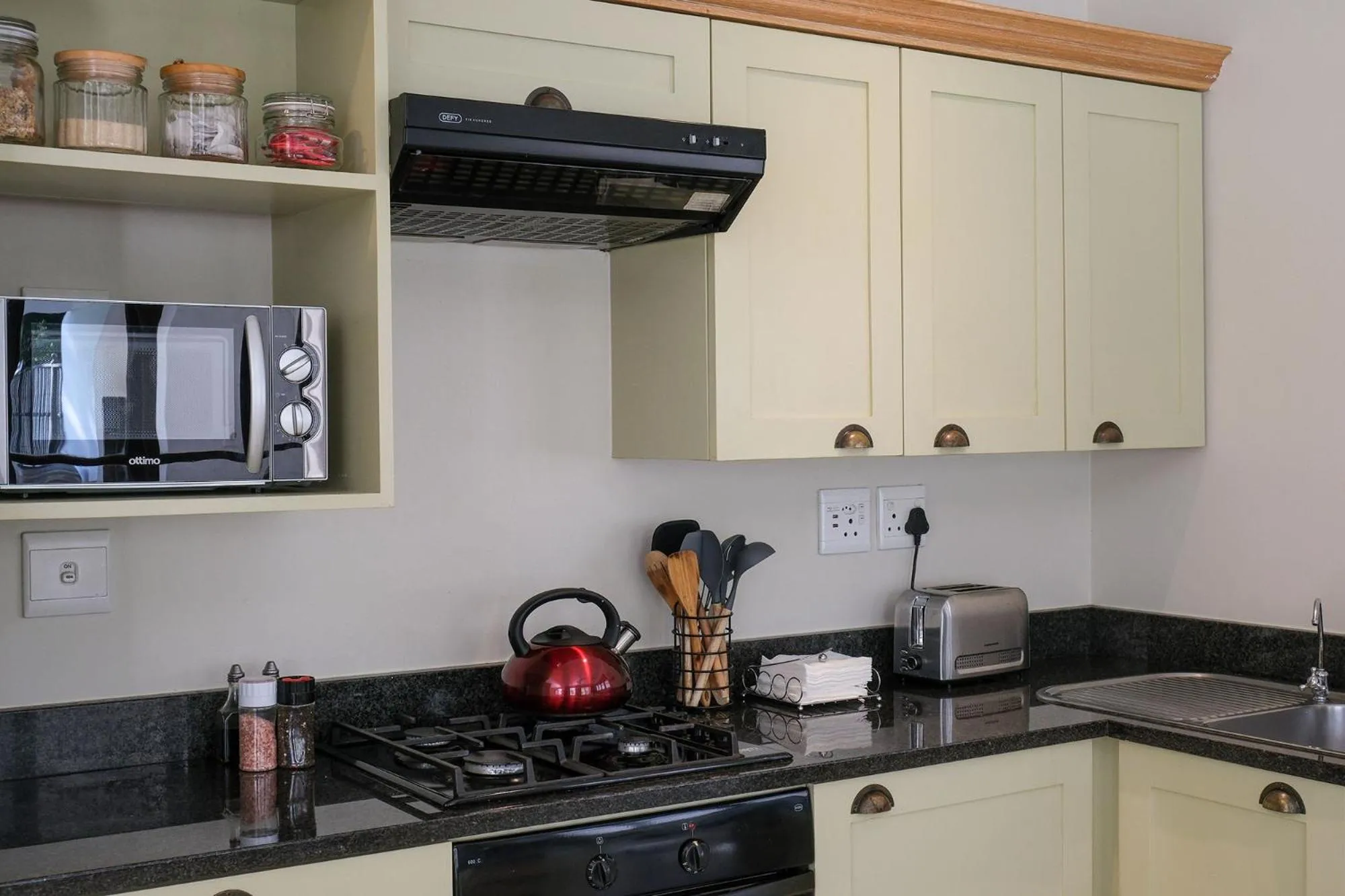 kitchen in High Season Farm Luxury Cottages