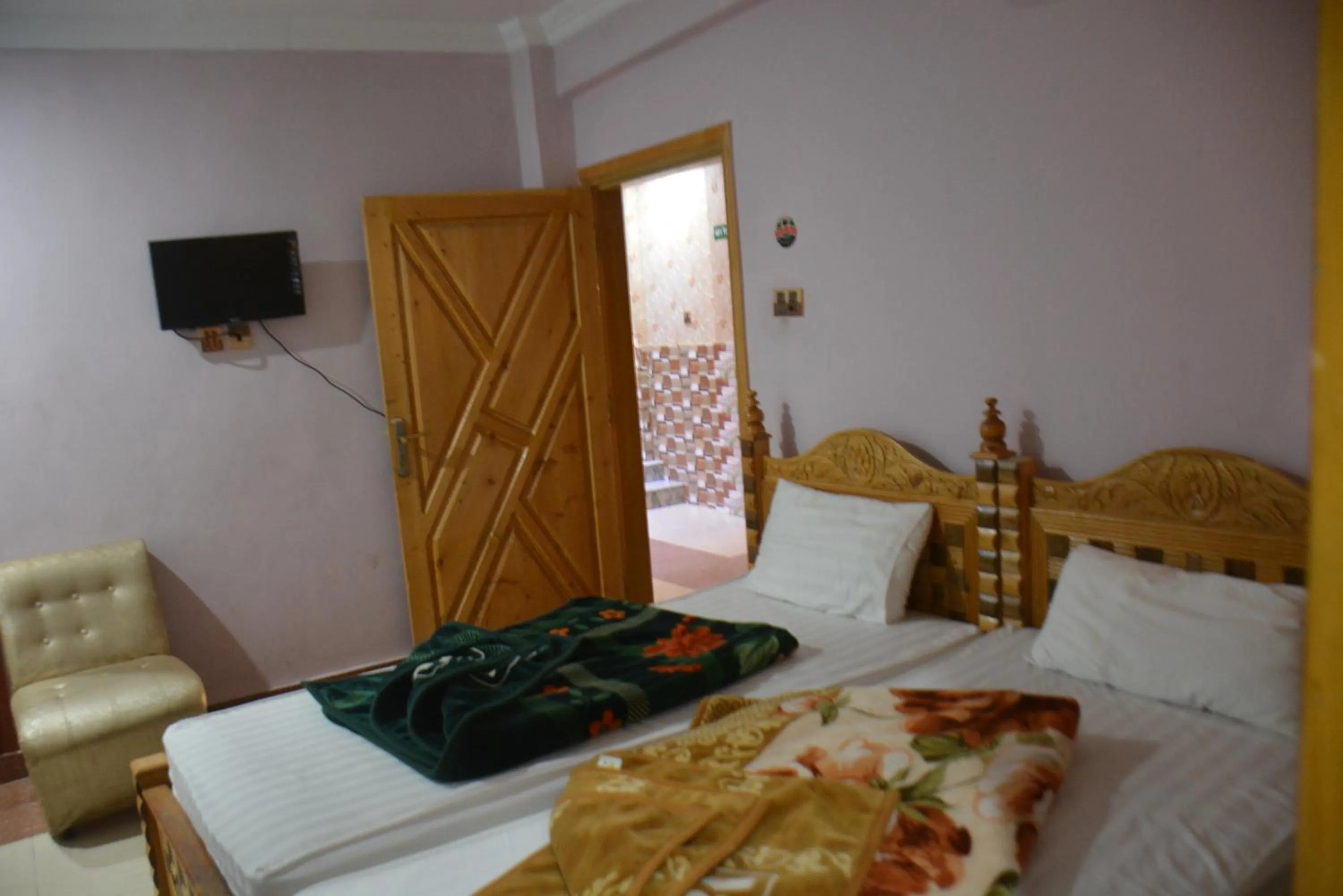 Bed in PC Green Hotel, Mahandri, Kaghan