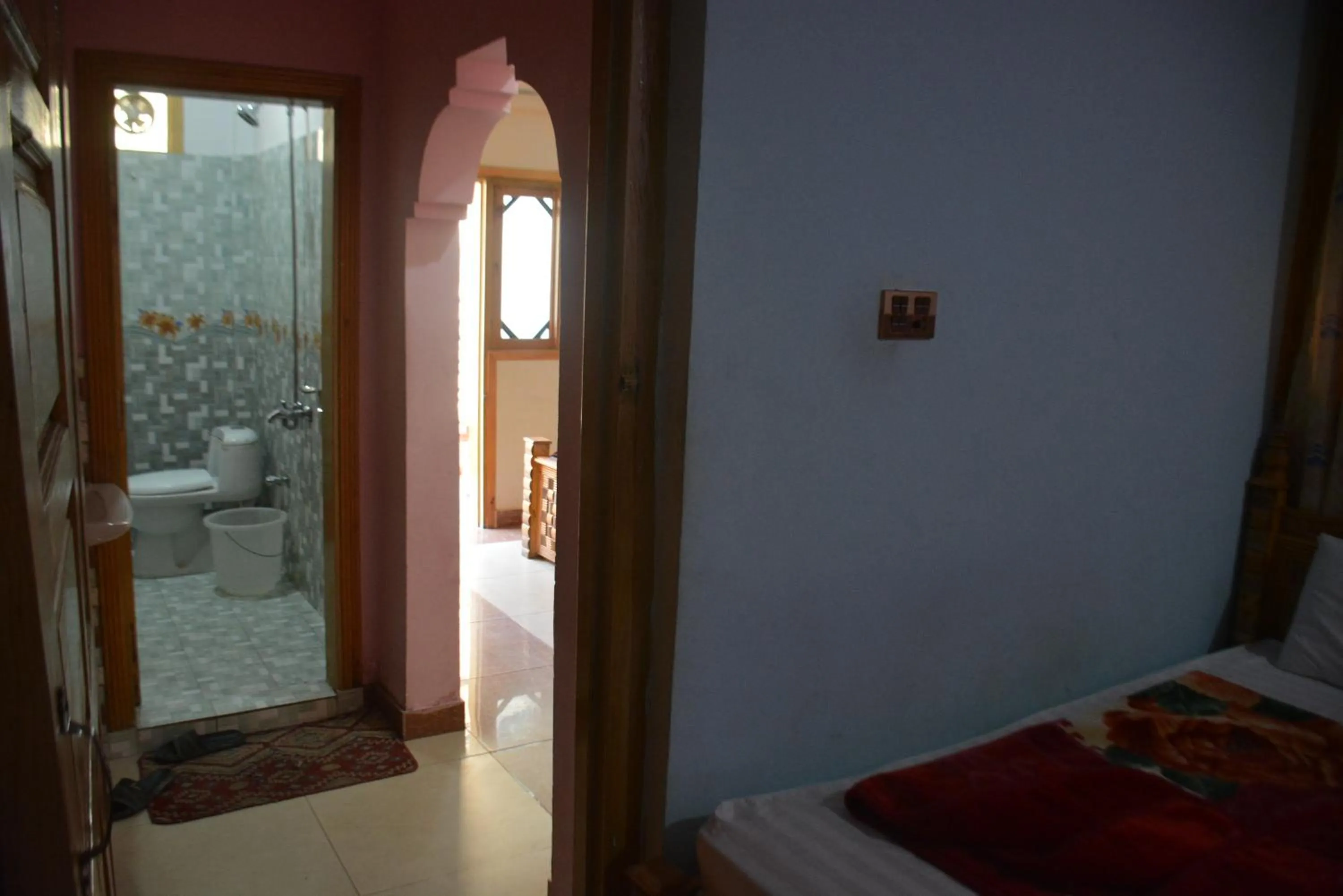 Toilet in PC Green Hotel, Mahandri, Kaghan