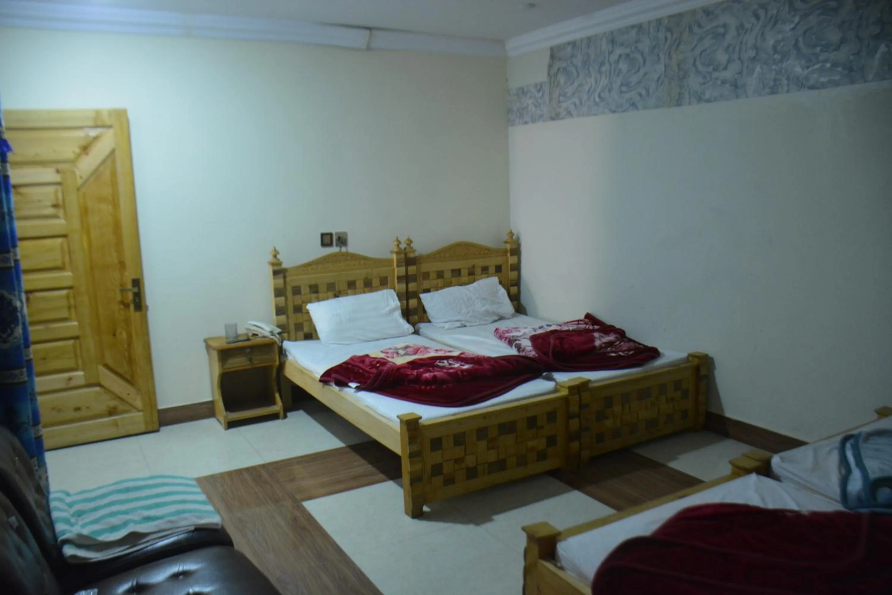 Bed in PC Green Hotel, Mahandri, Kaghan