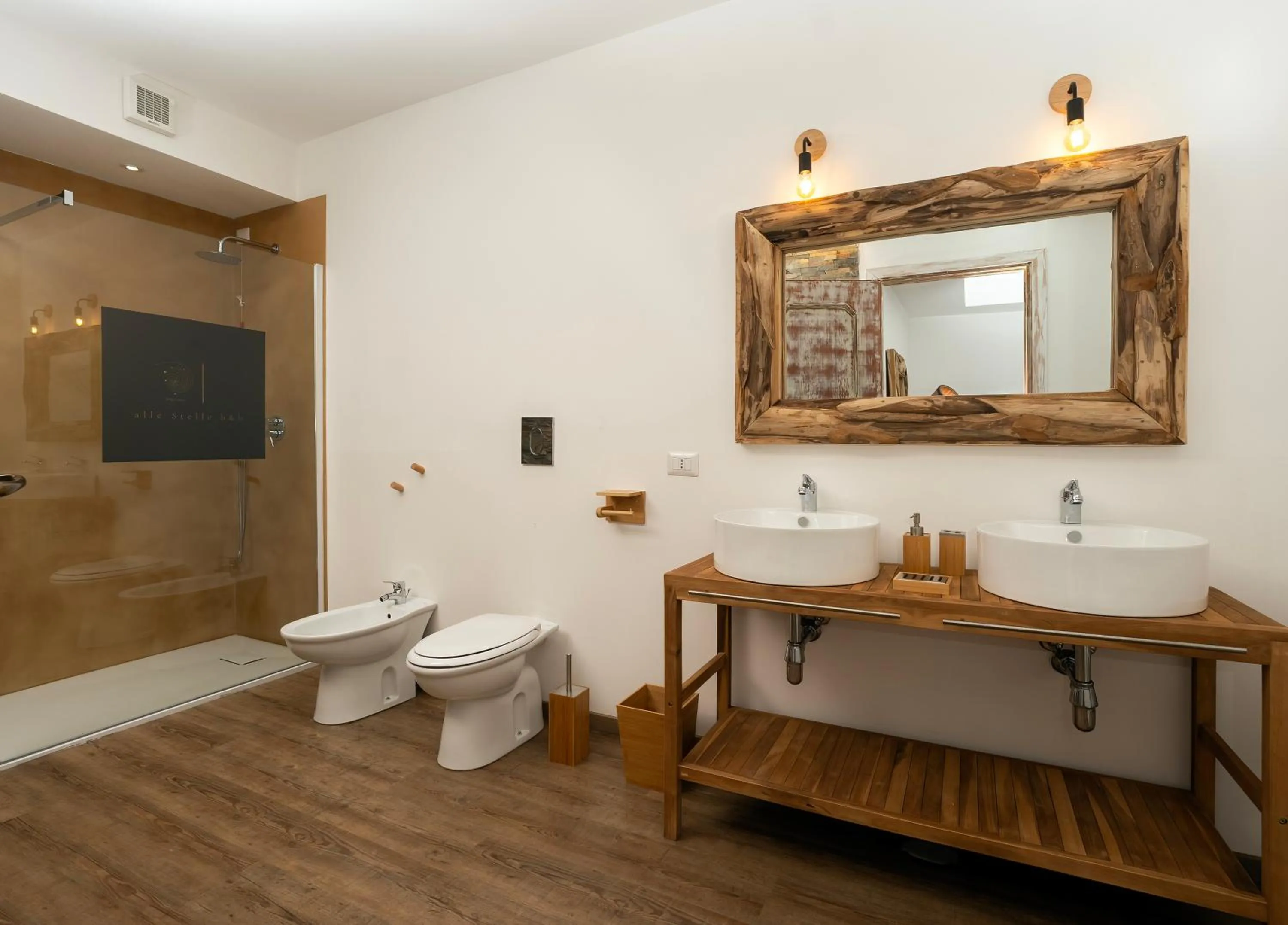 Toilet in alle Stelle b&b