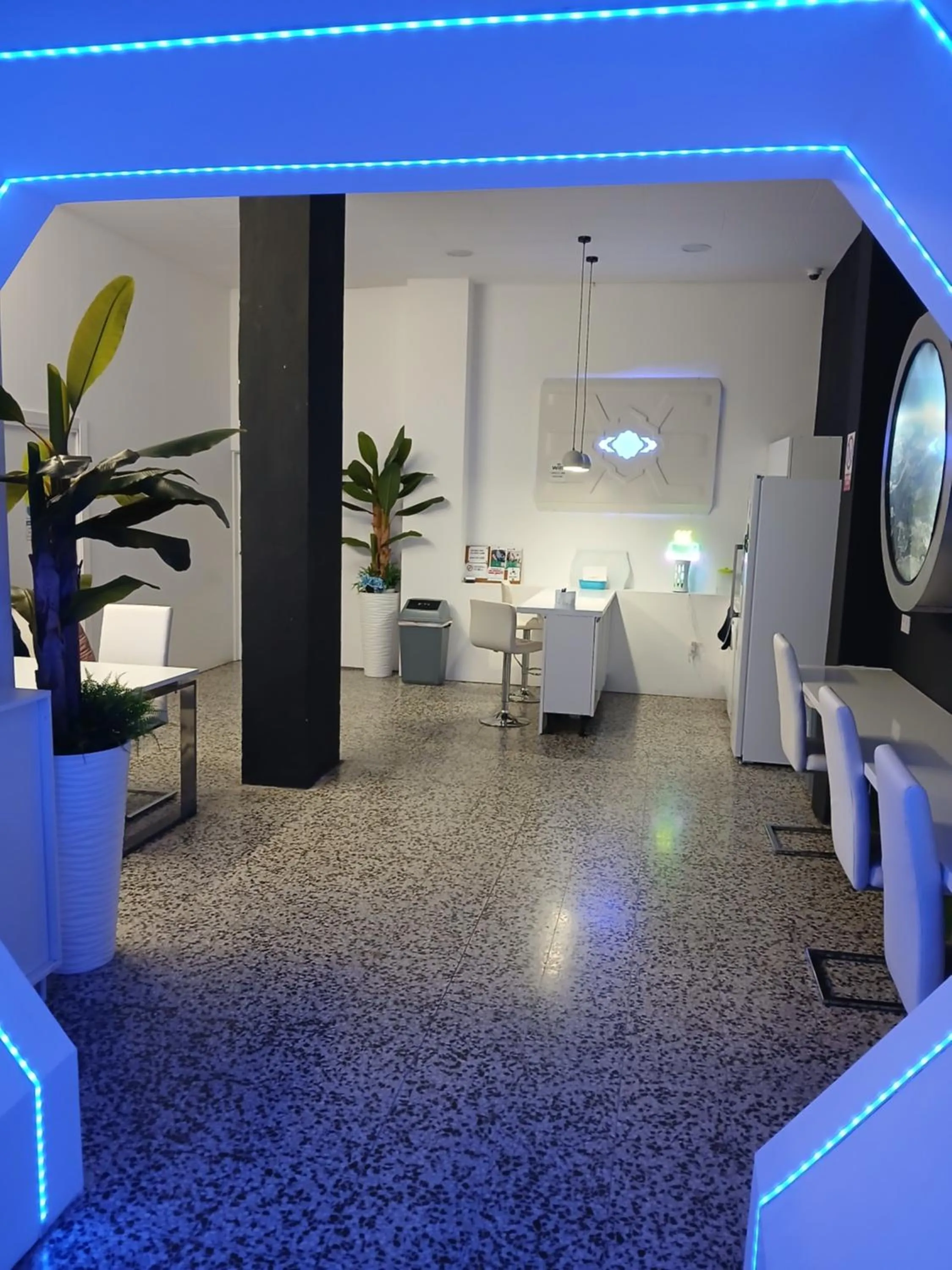 Living room in CAPSULE INN VALENCIA Hostel