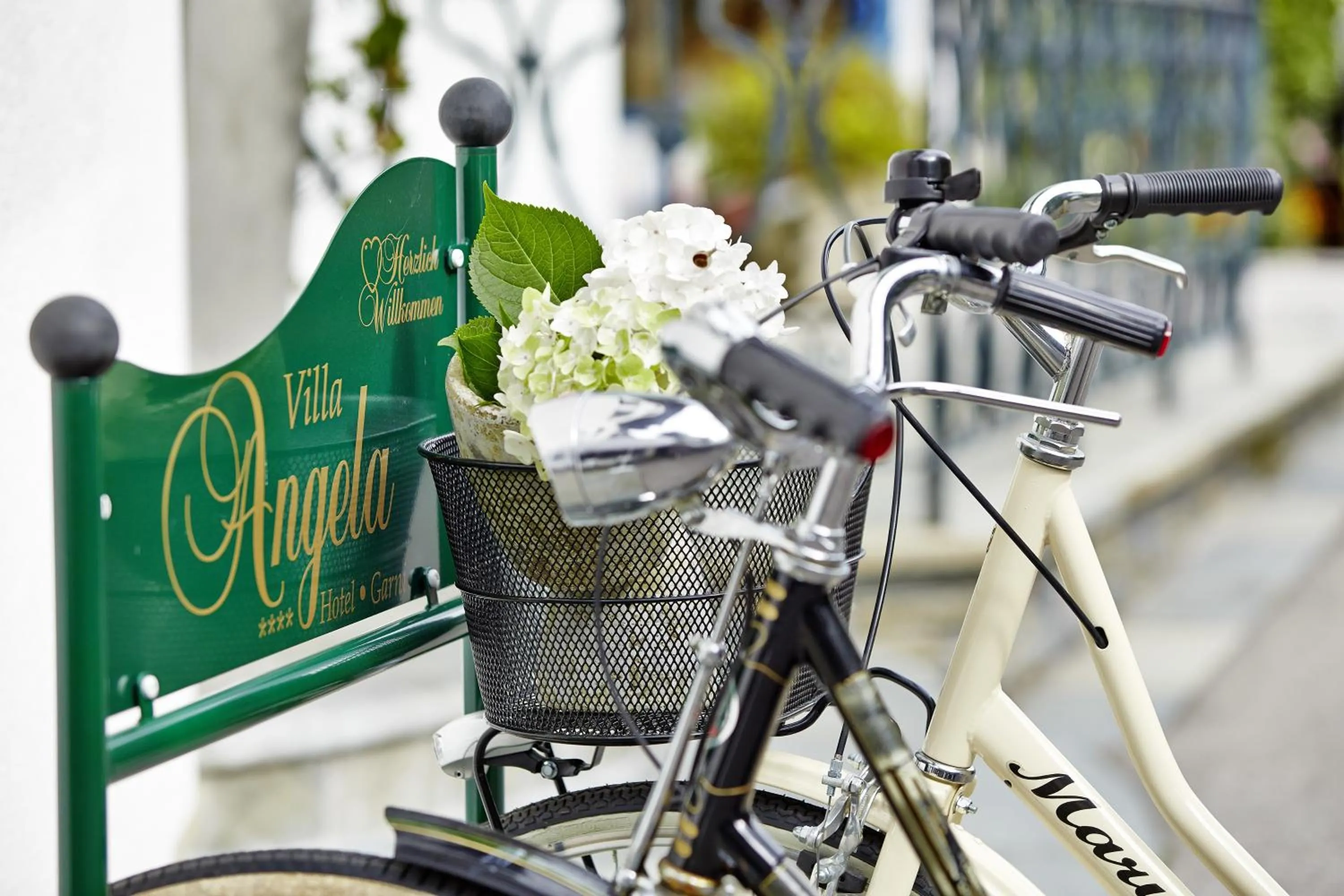 Decorative detail in Villa Angela