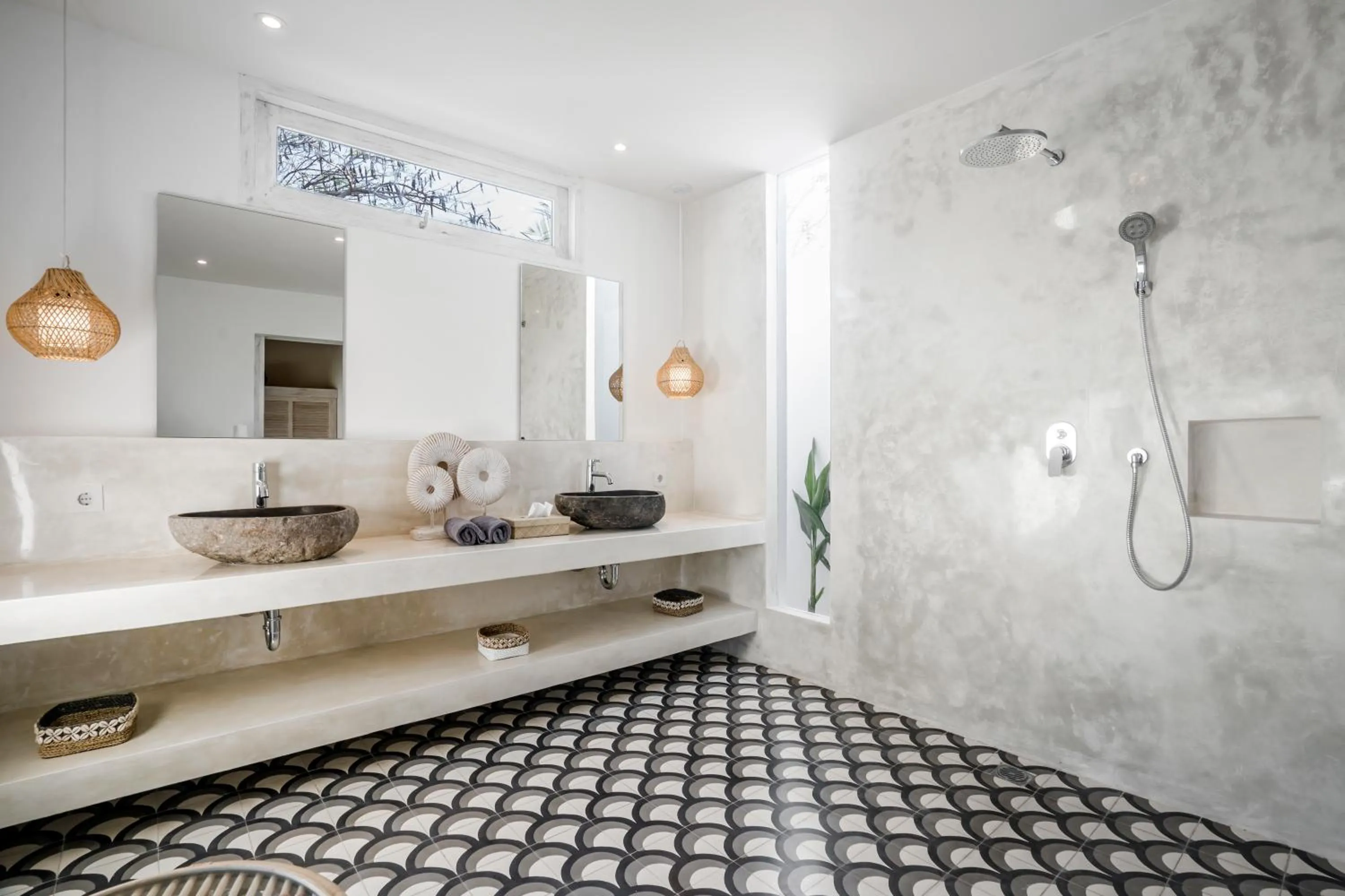 Shower in Villa Surga Julie by Alfred in Bali