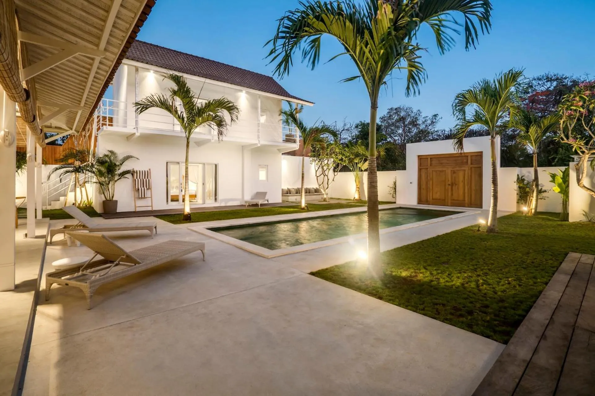 Garden view in Villa Surga Julie by Alfred in Bali