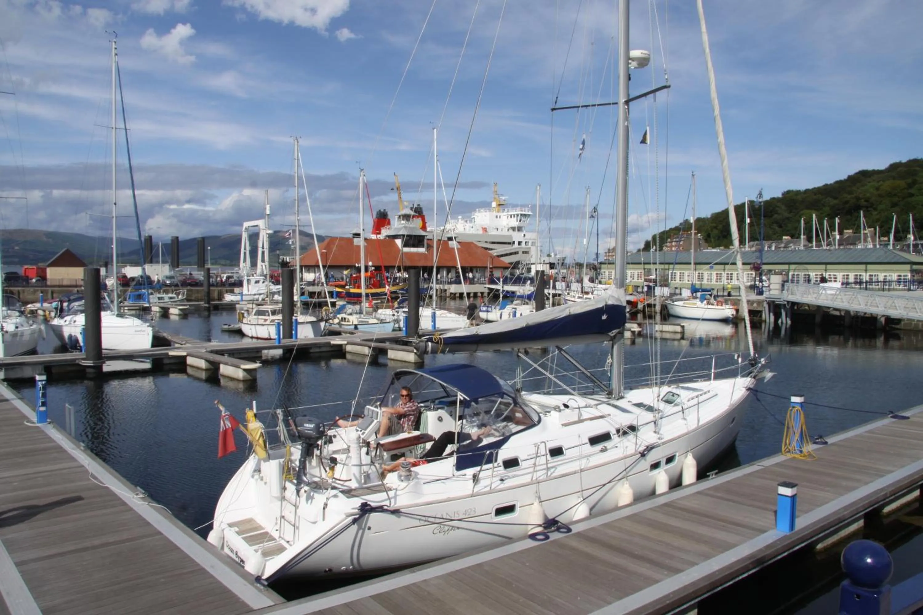 Sea view in The Victoria Hotel