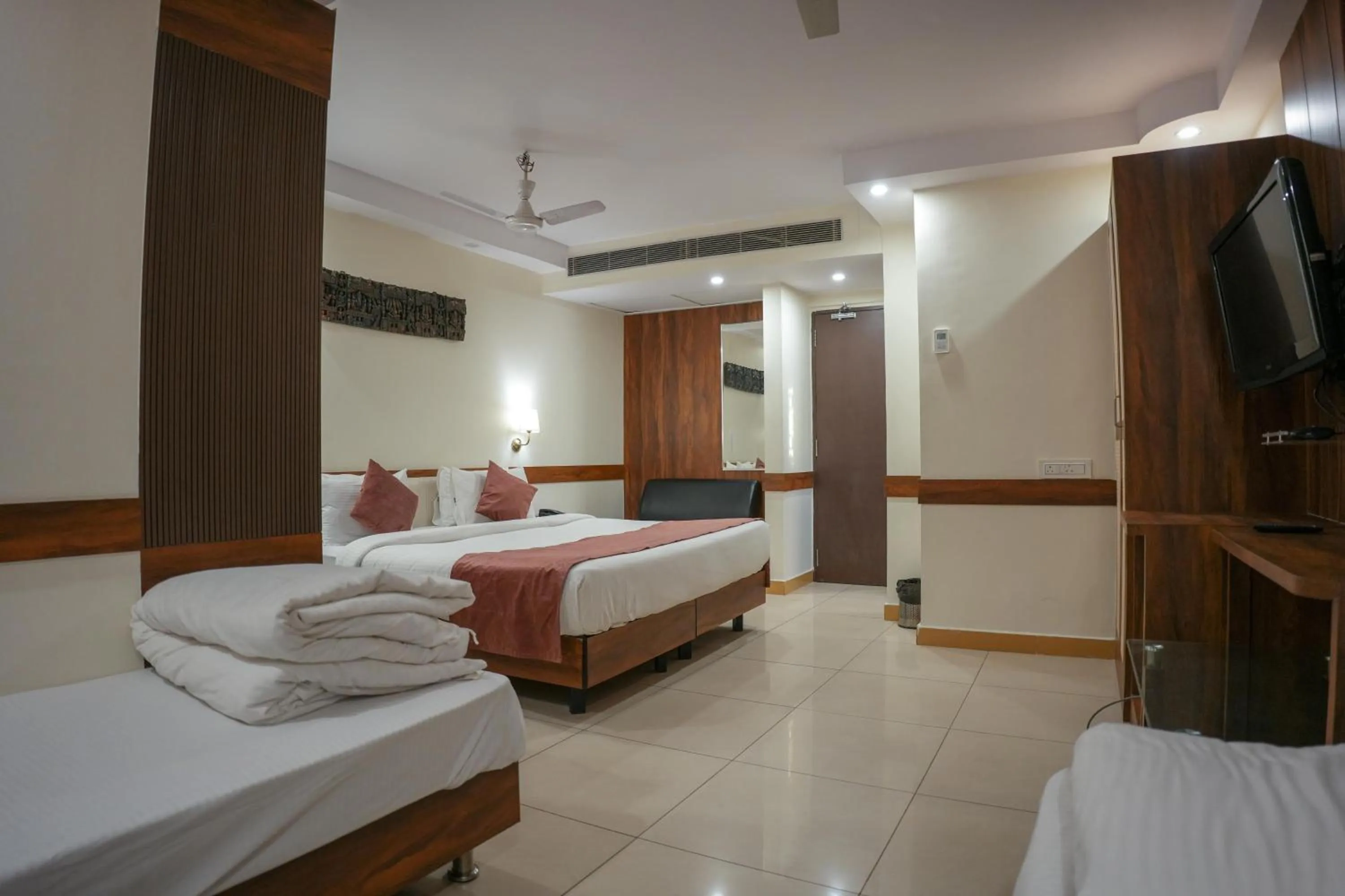 Bed in The Shanti A Boutique Hotel