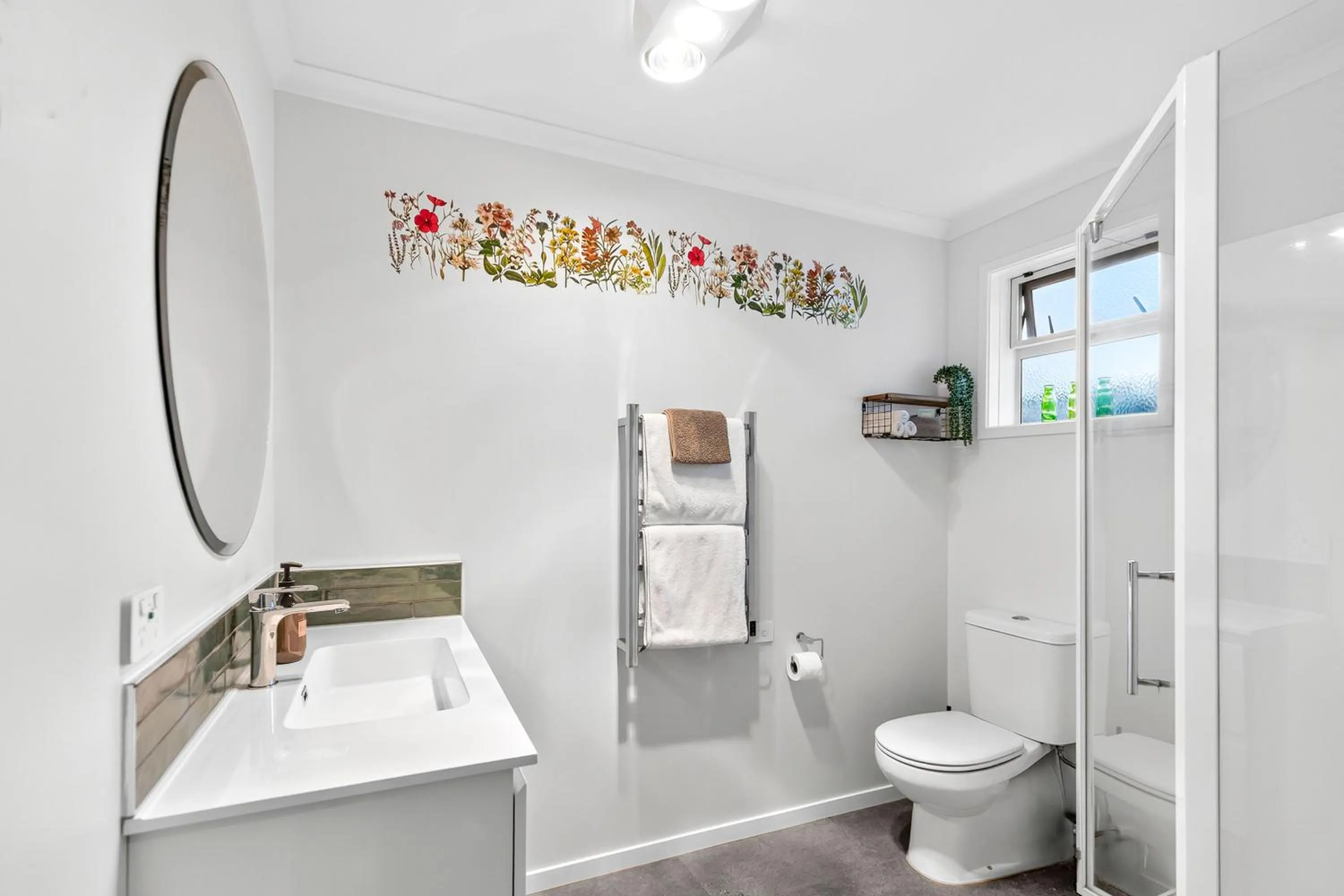 Shower in Matamata Lodge