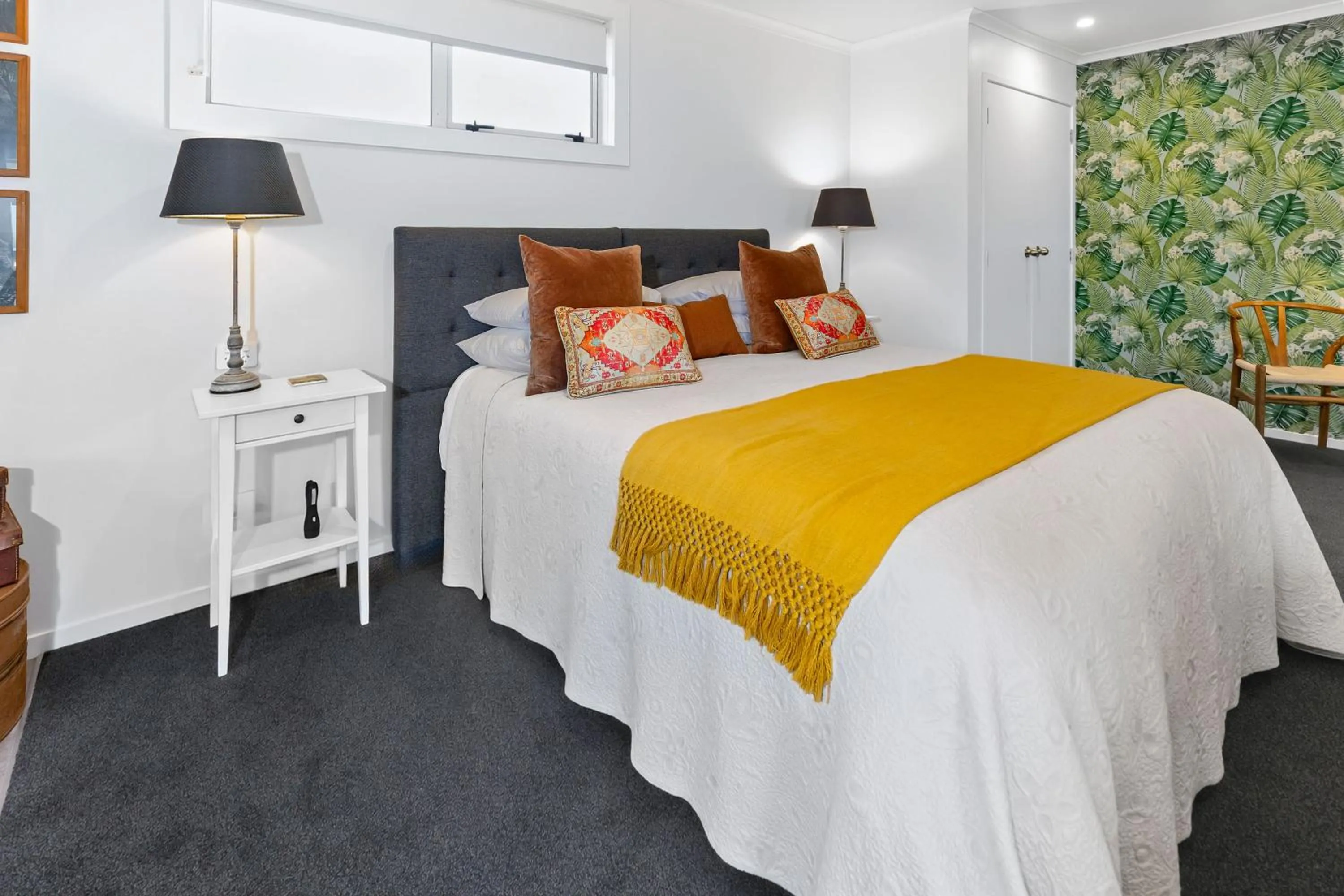 Bed in Matamata Lodge