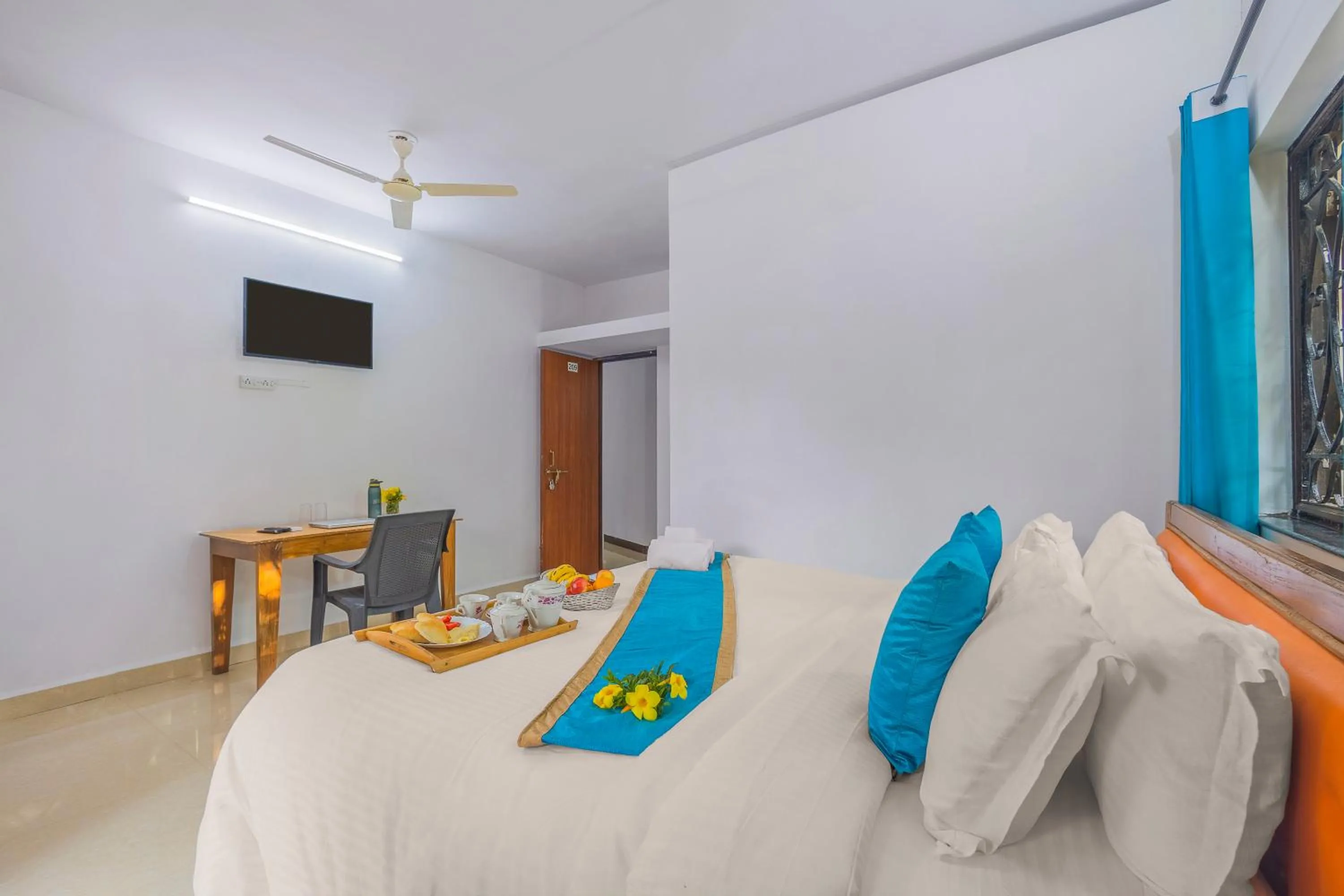 Bedroom, Bed in The Sequeira Goa