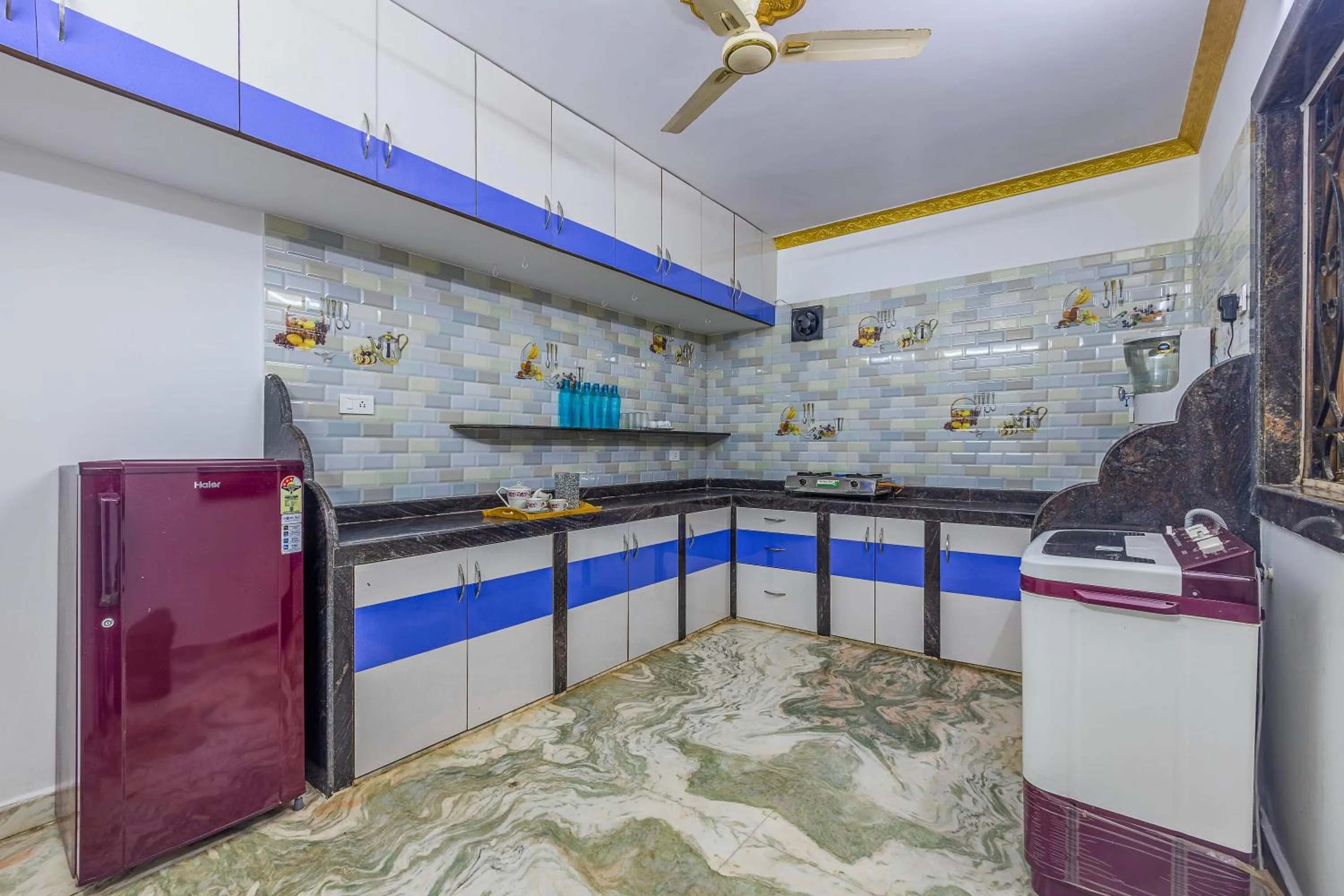 Kitchen or kitchenette in The Sequeira Goa