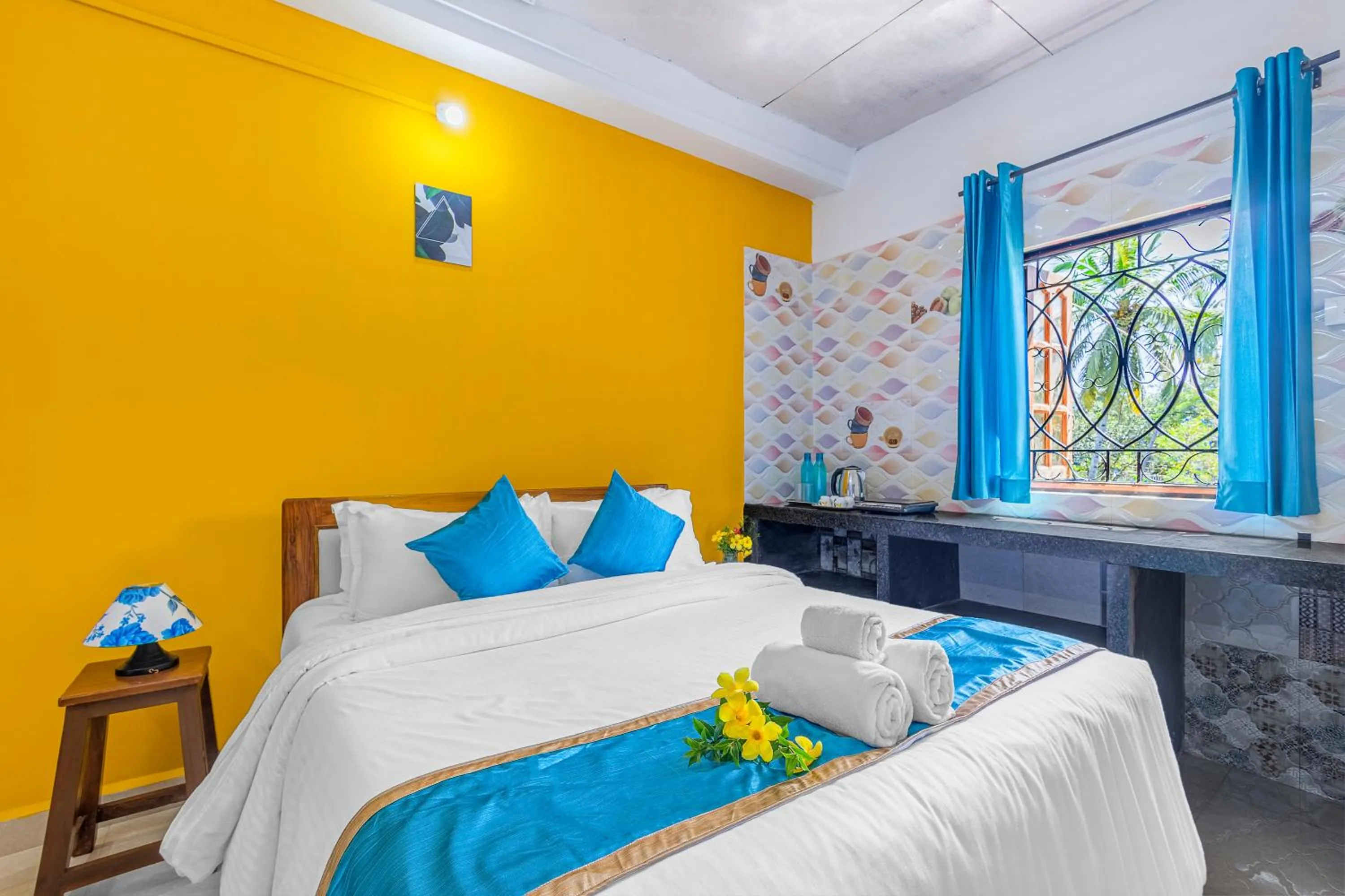 Bedroom, Bed in The Sequeira Goa