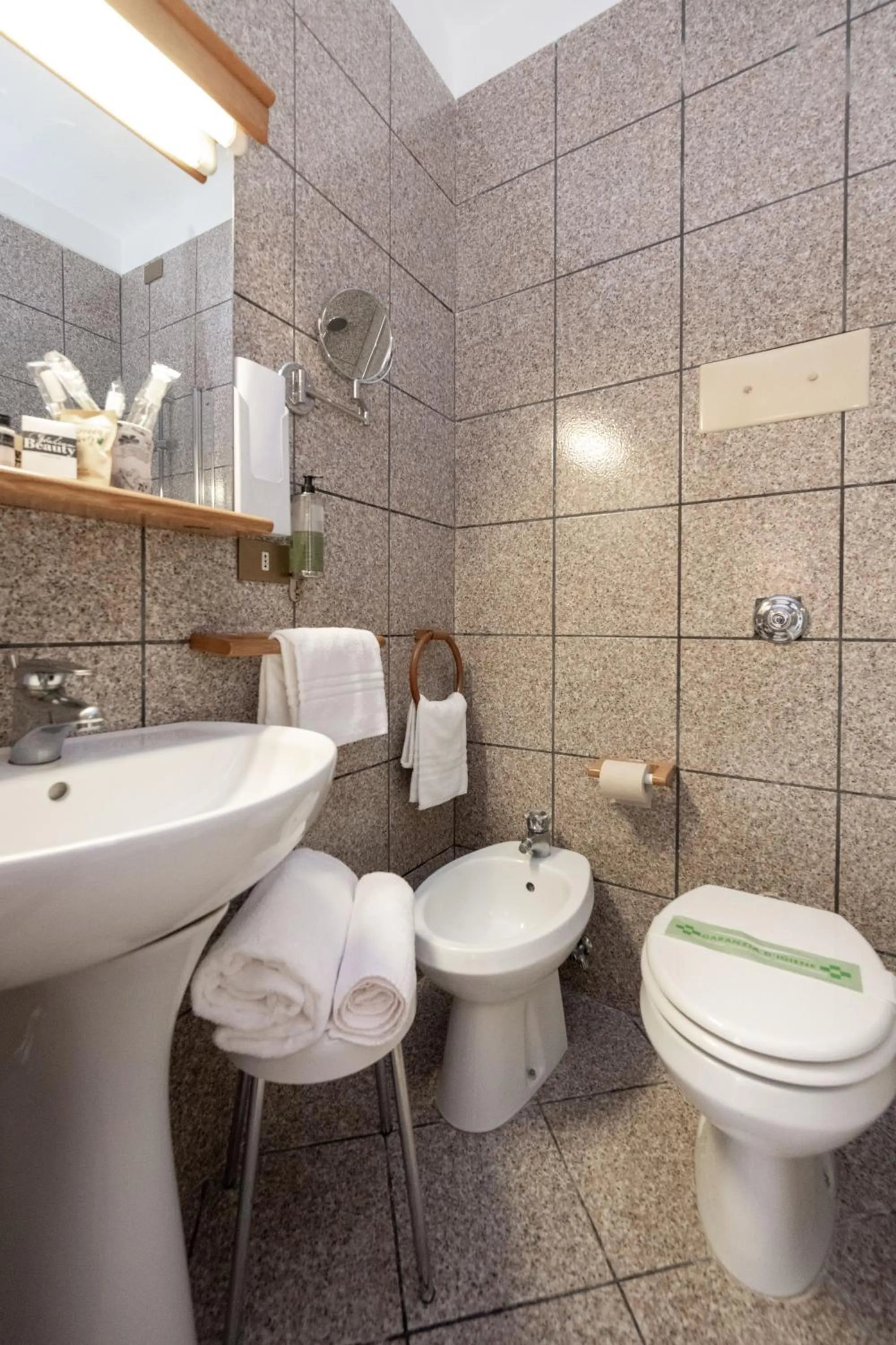 Toilet in Camelia Rooms Venice Guesthouse