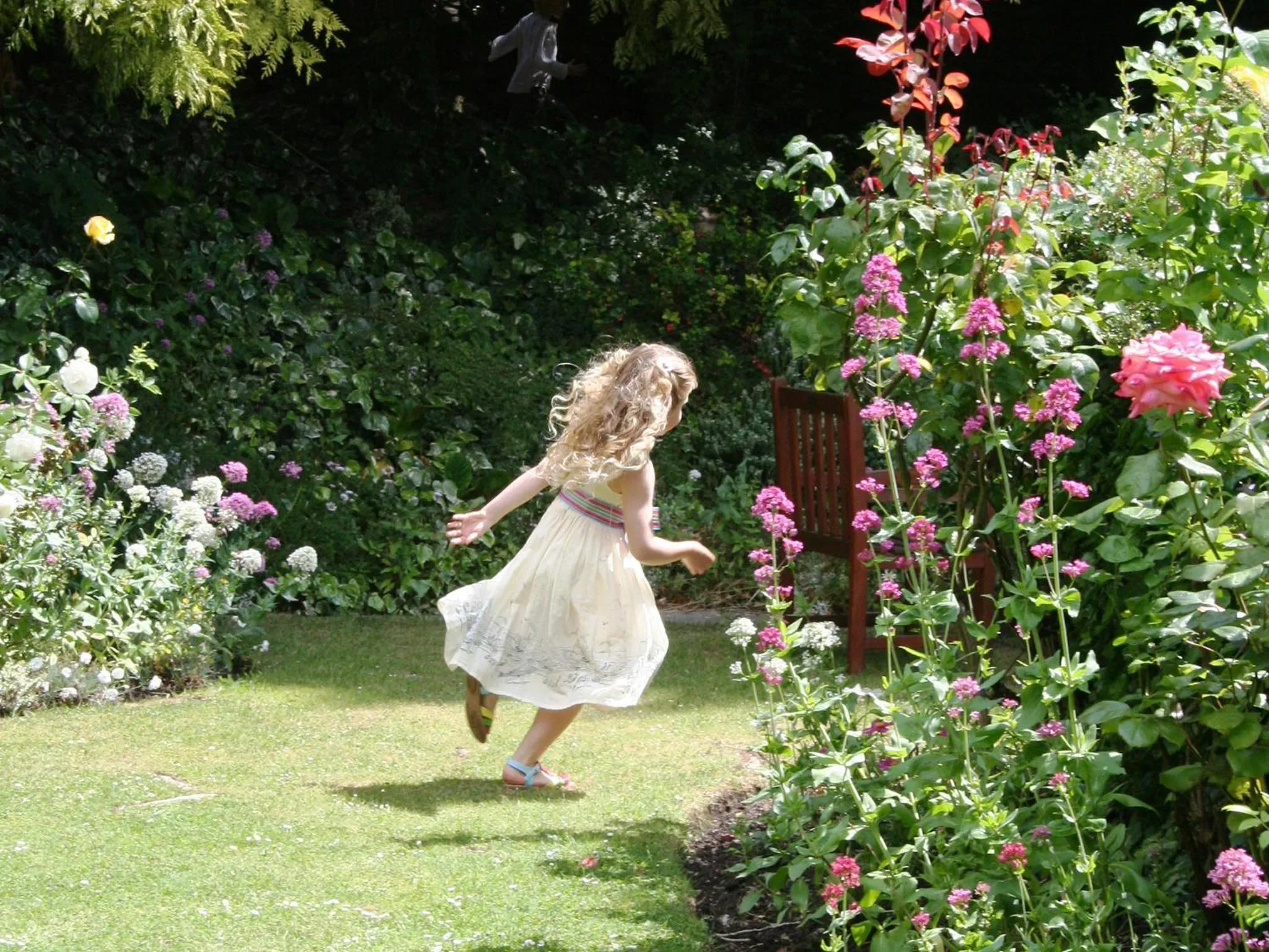 Garden in Castle Hotel