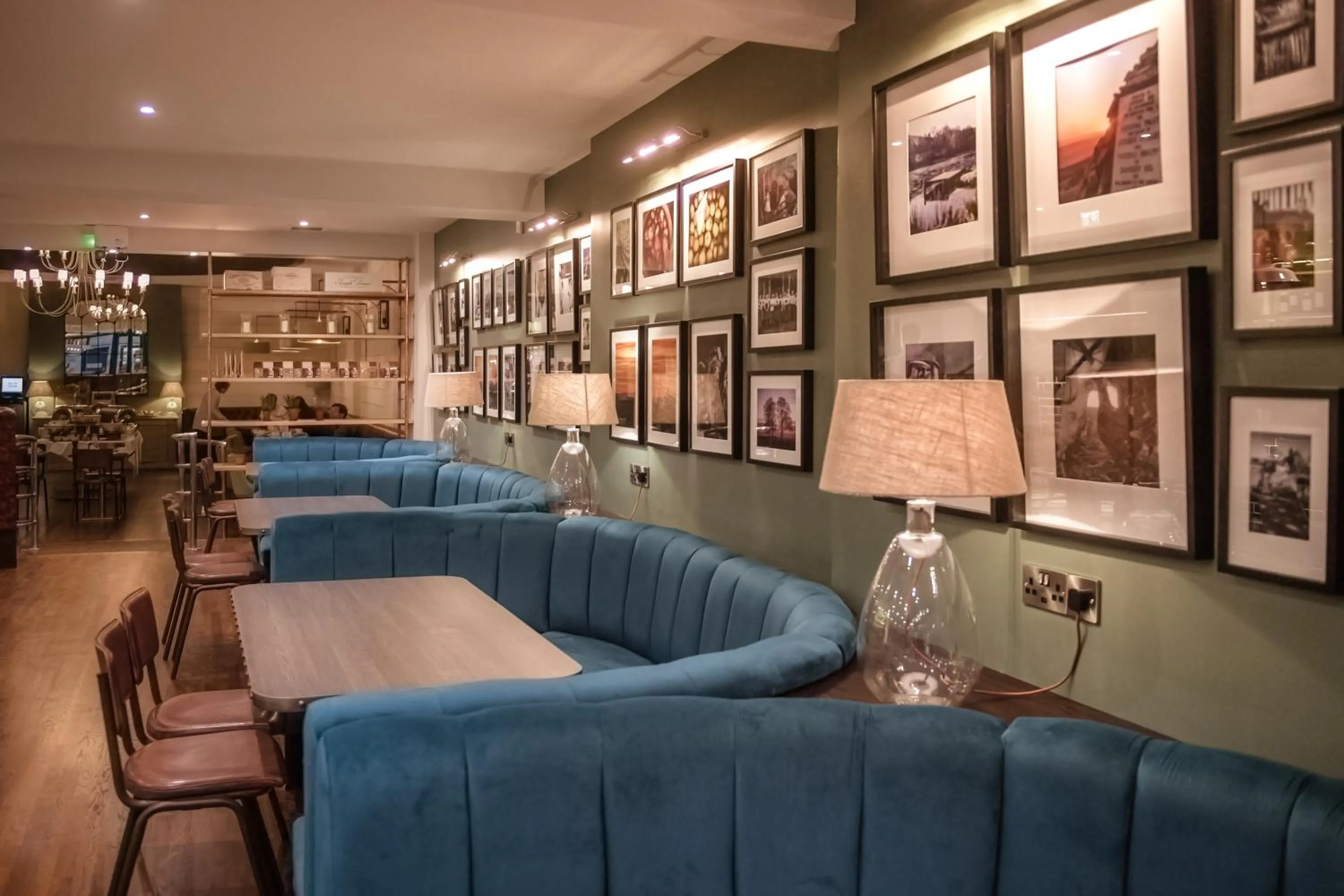 Dining area in Castle Hotel
