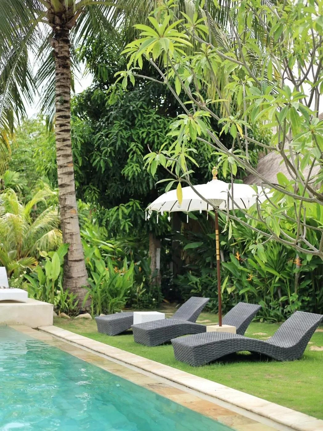 Garden in Reset Lombok Hotel