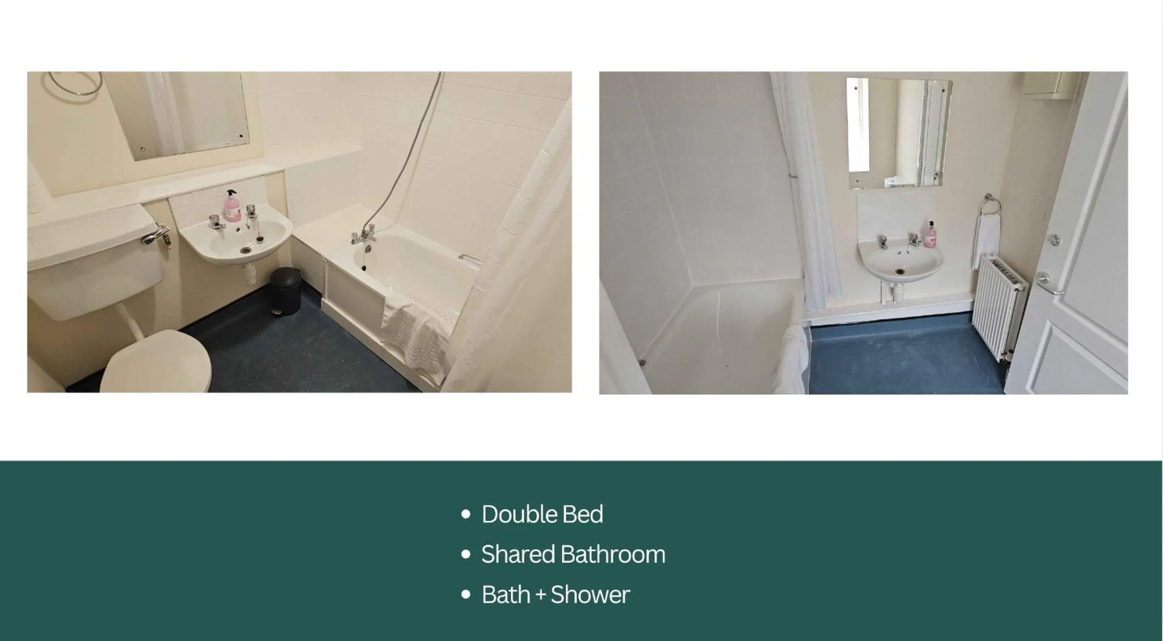 Shower in Plas Bellin Hall