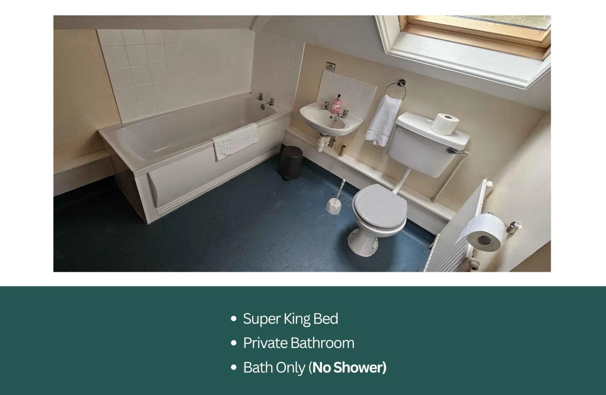 Bathroom in Plas Bellin Hall