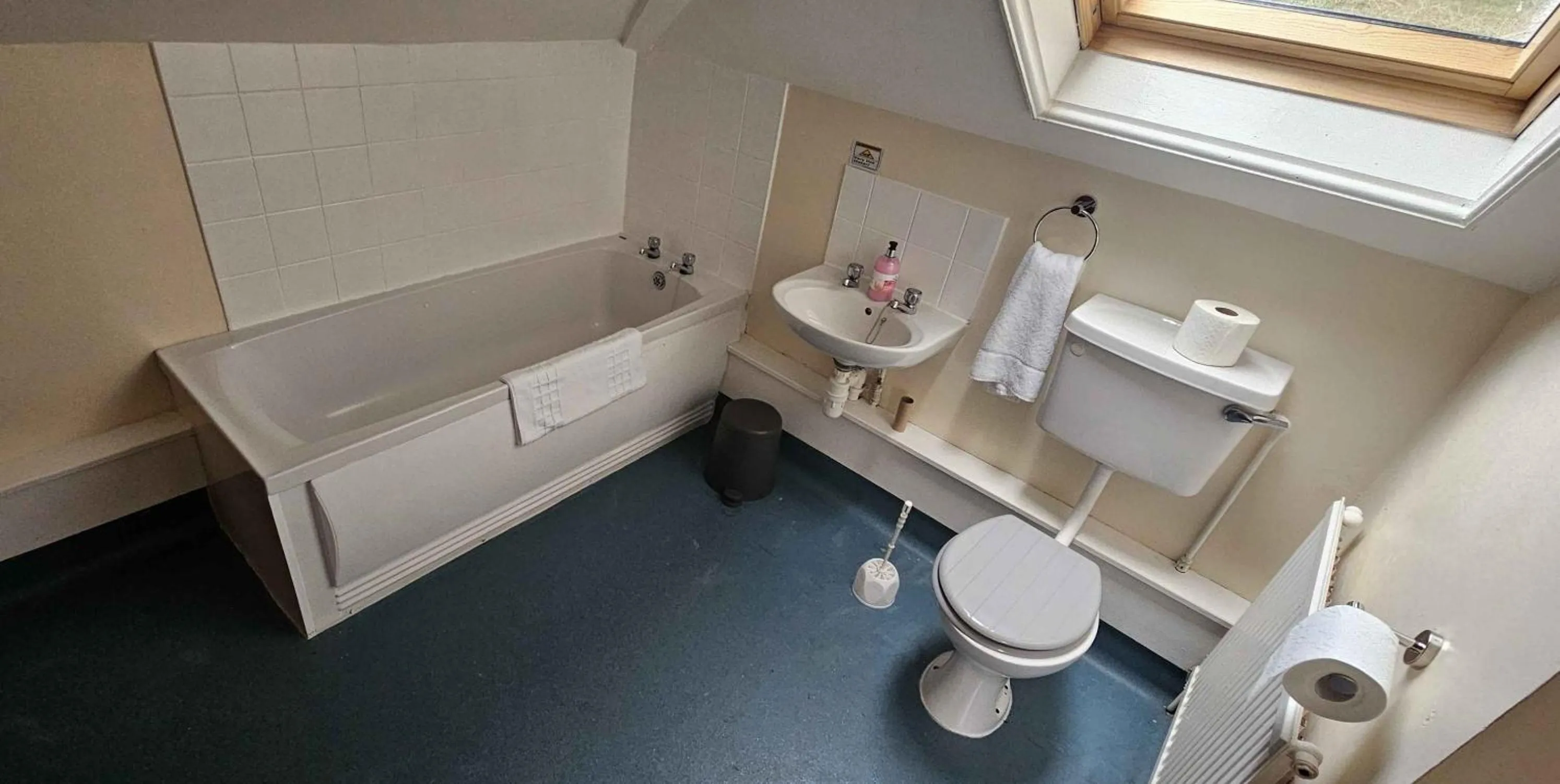 Toilet in Plas Bellin Hall