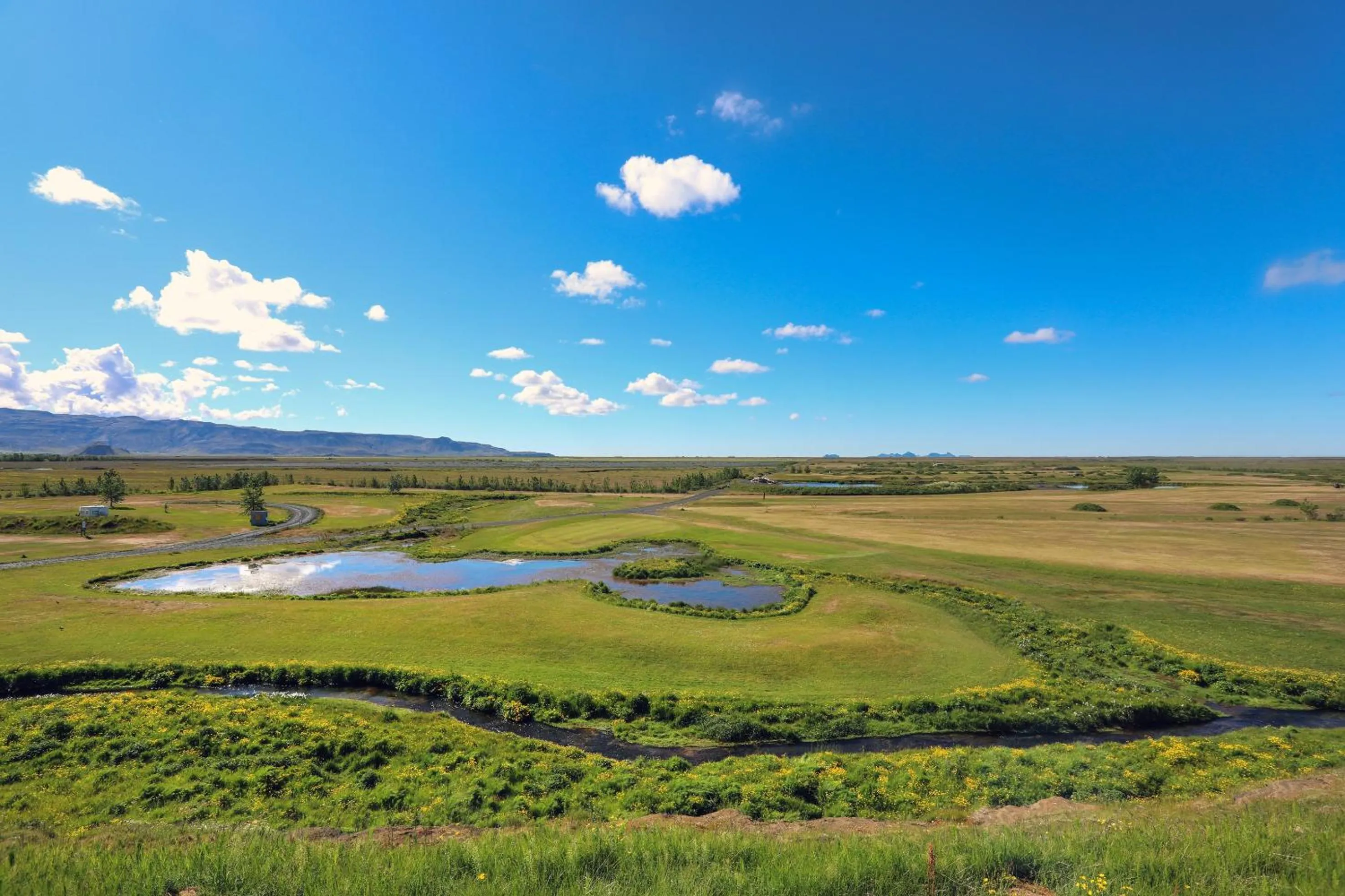 View (from property/room) in Hótel Eyjafjallajökull