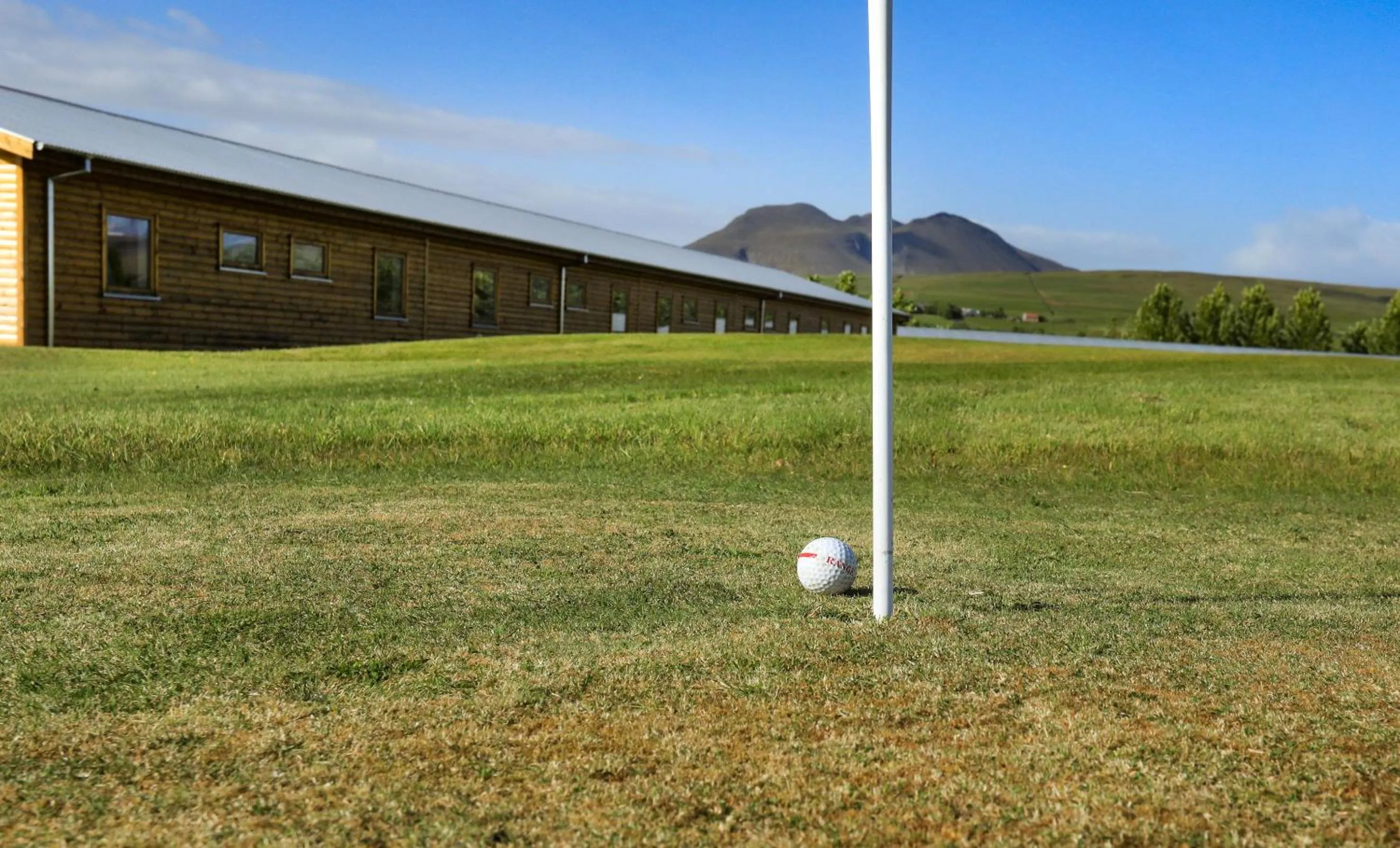 Golfcourse in Hótel Eyjafjallajökull