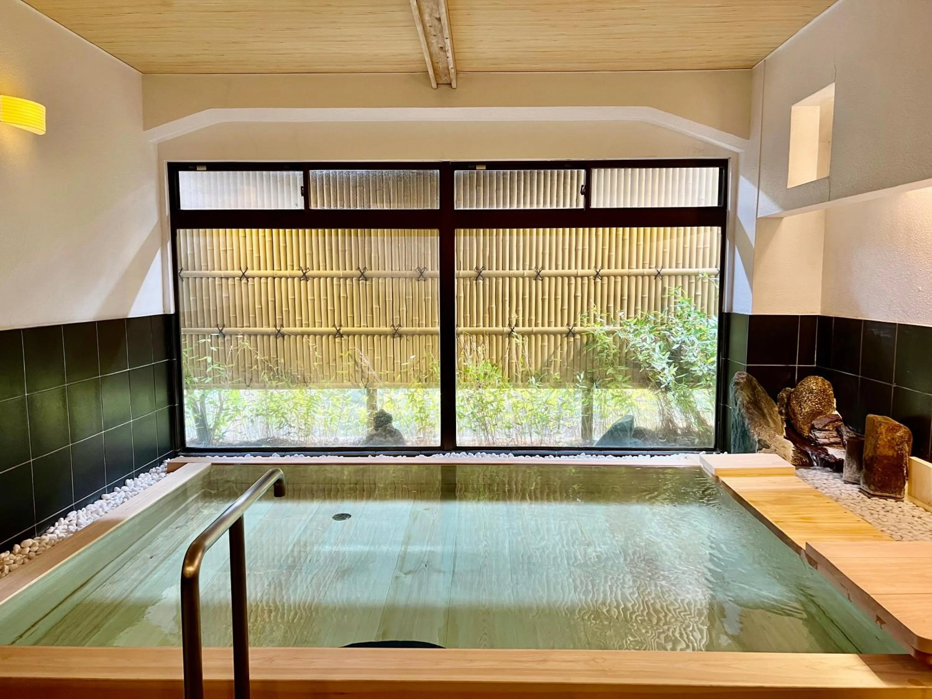 Hot Spring Bath in Goyokan
