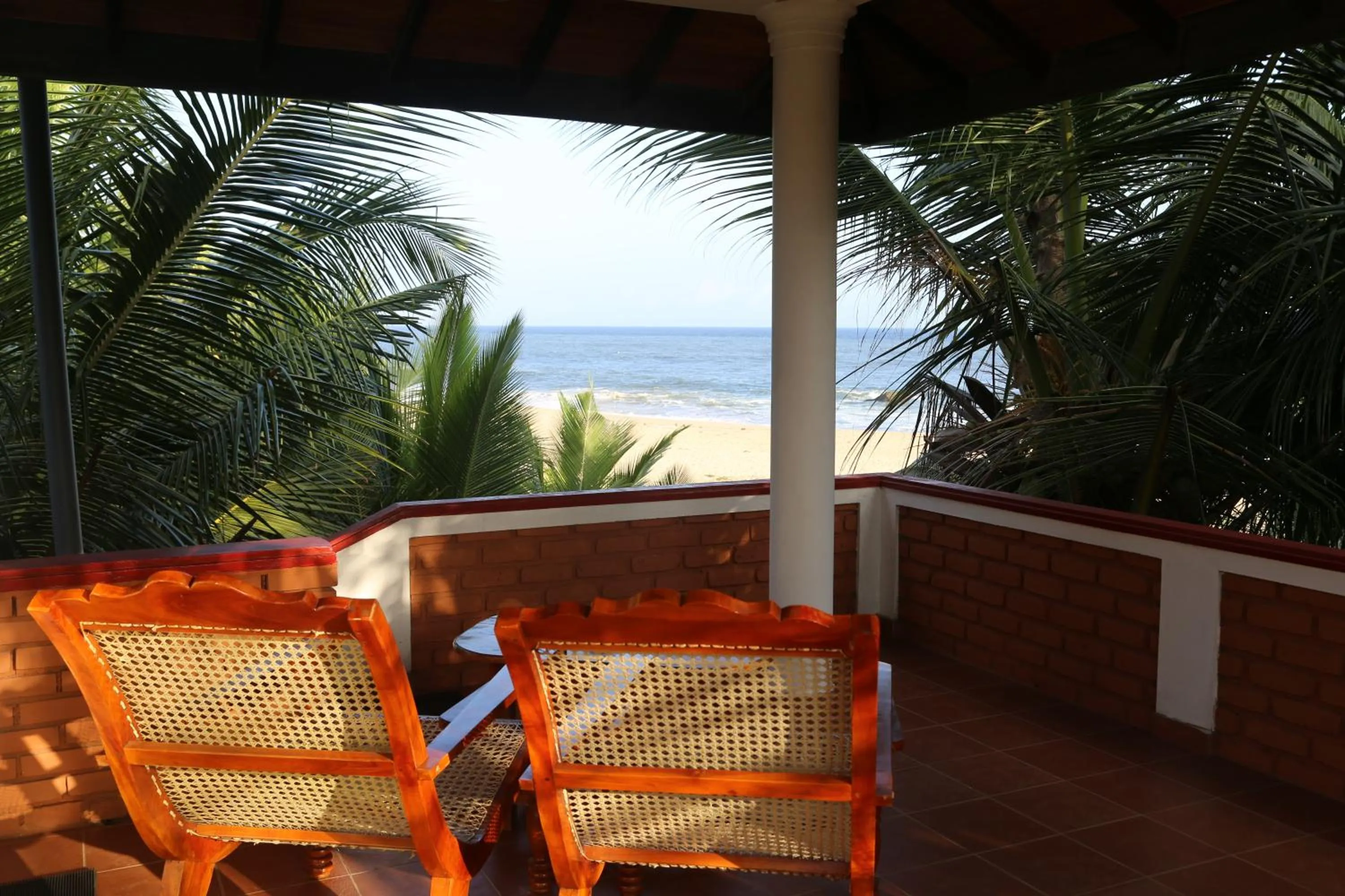 Balcony/Terrace in Lonely Beach Resort Tangalle