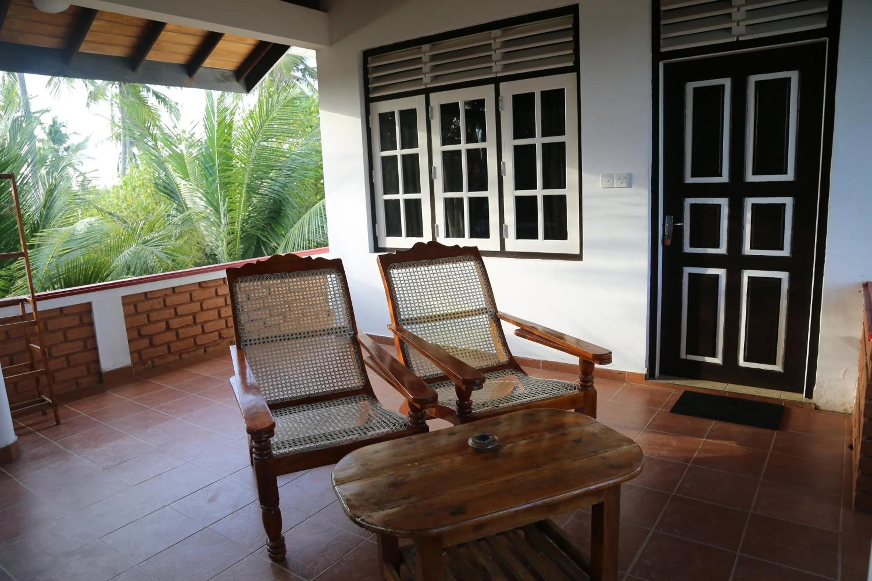 Balcony/Terrace in Lonely Beach Resort Tangalle