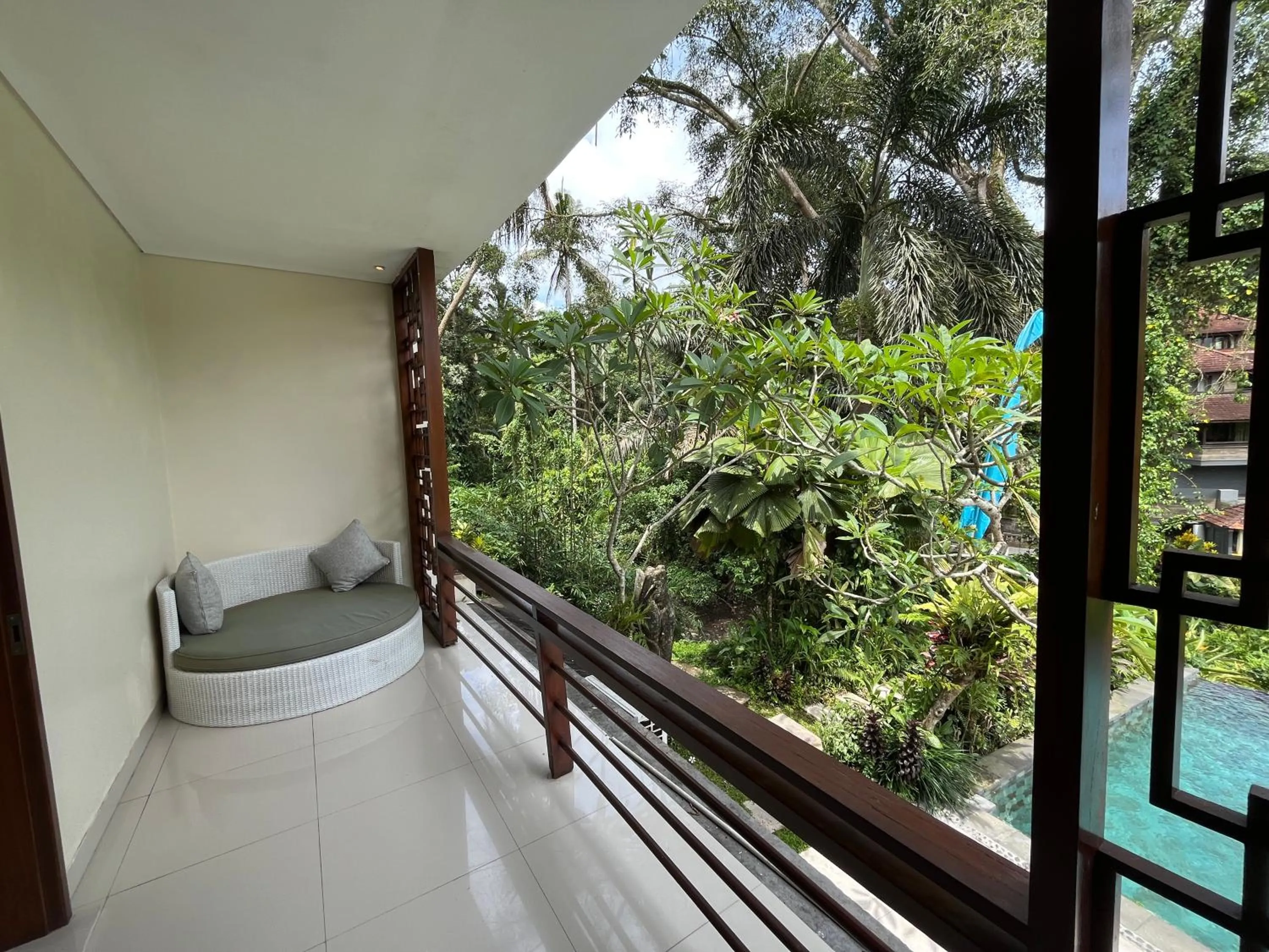 Patio in Labak River Hotel by EPS