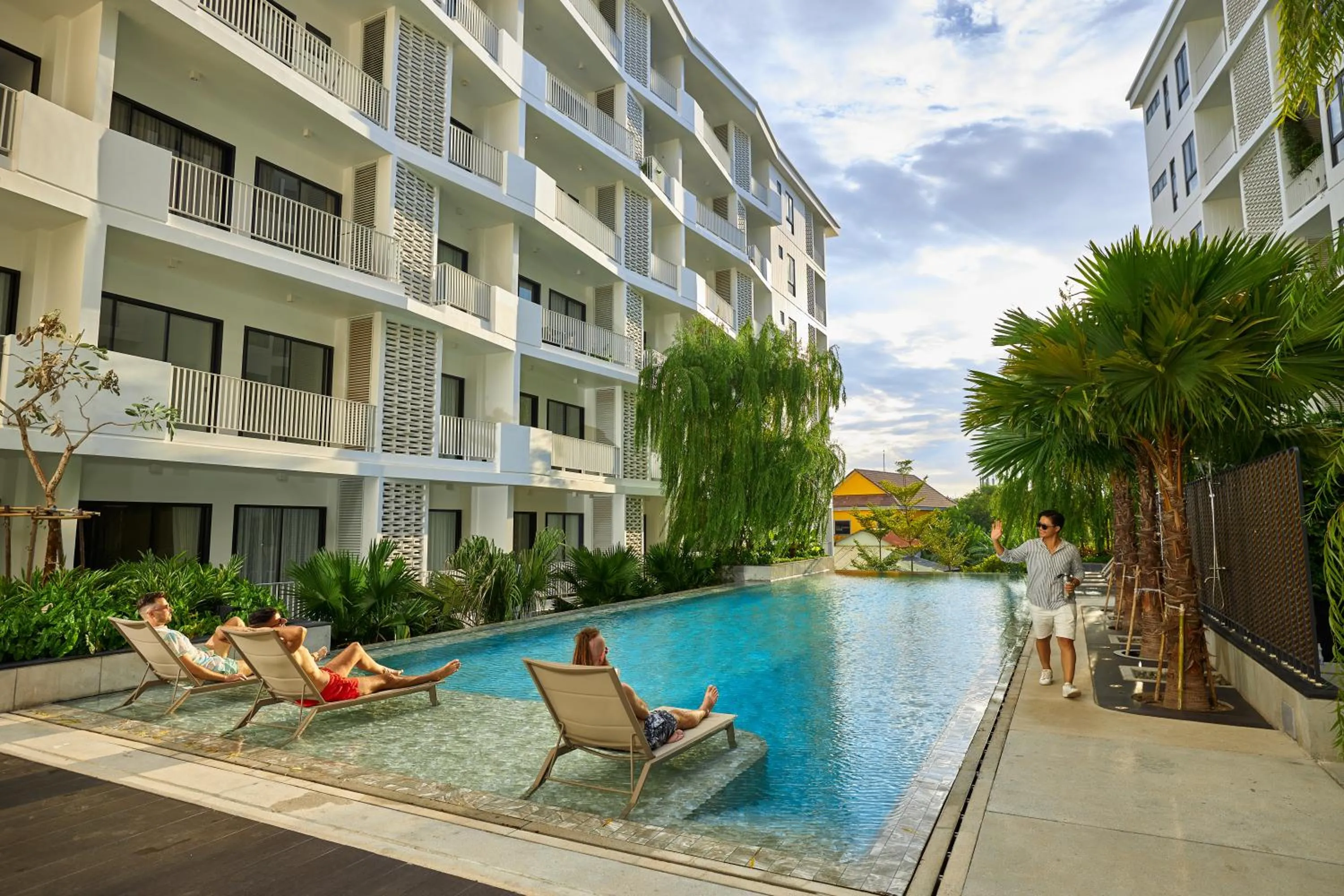 Swimming pool in Velea@Rose Apple Square