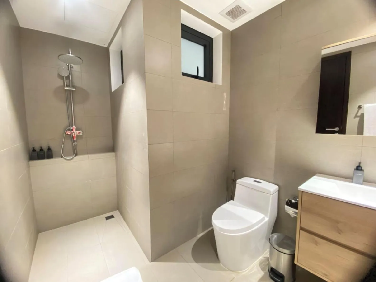 Shower in Velea Serviced Apartments & Suites