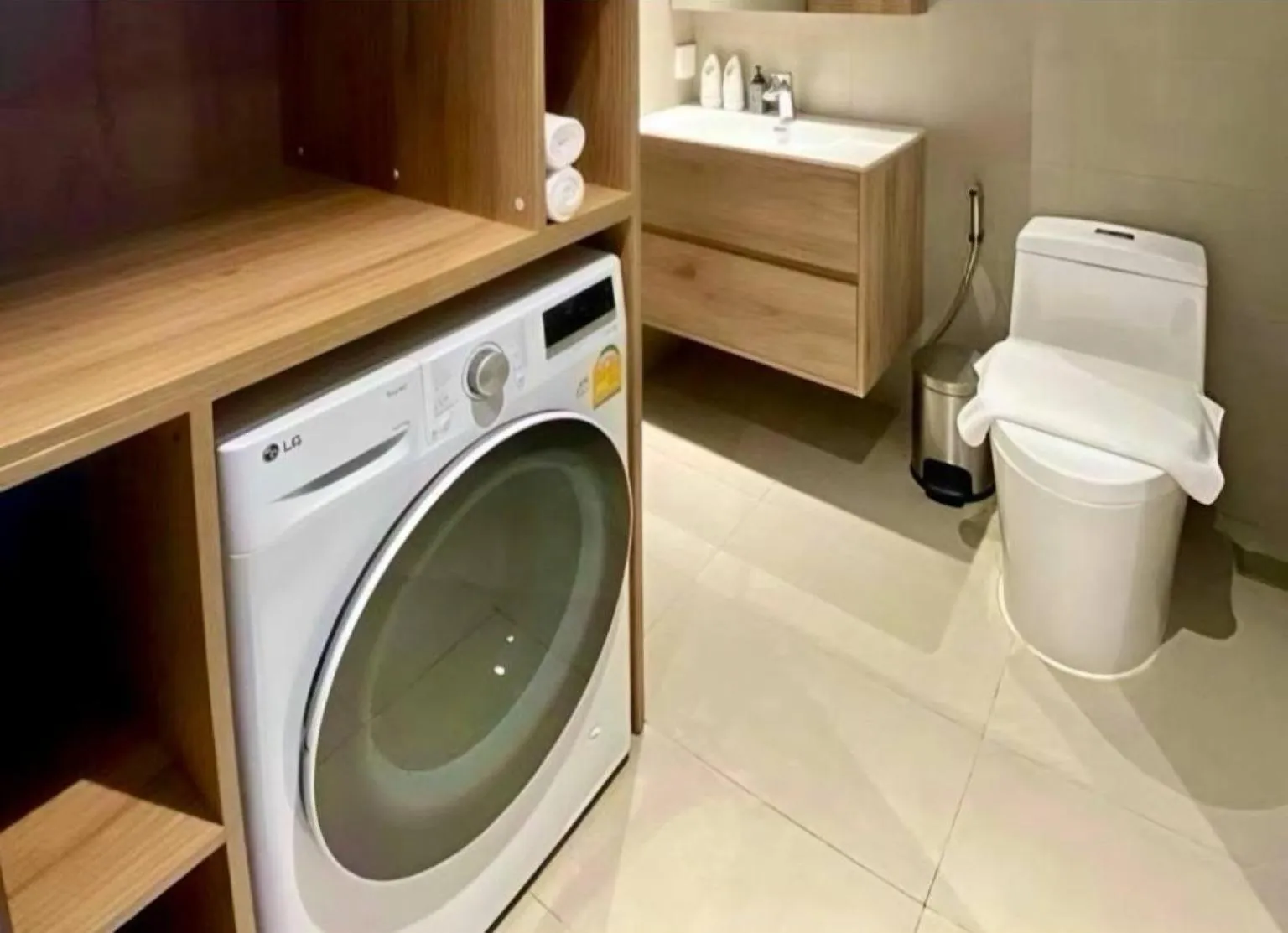 Toilet in Velea Serviced Apartments & Suites