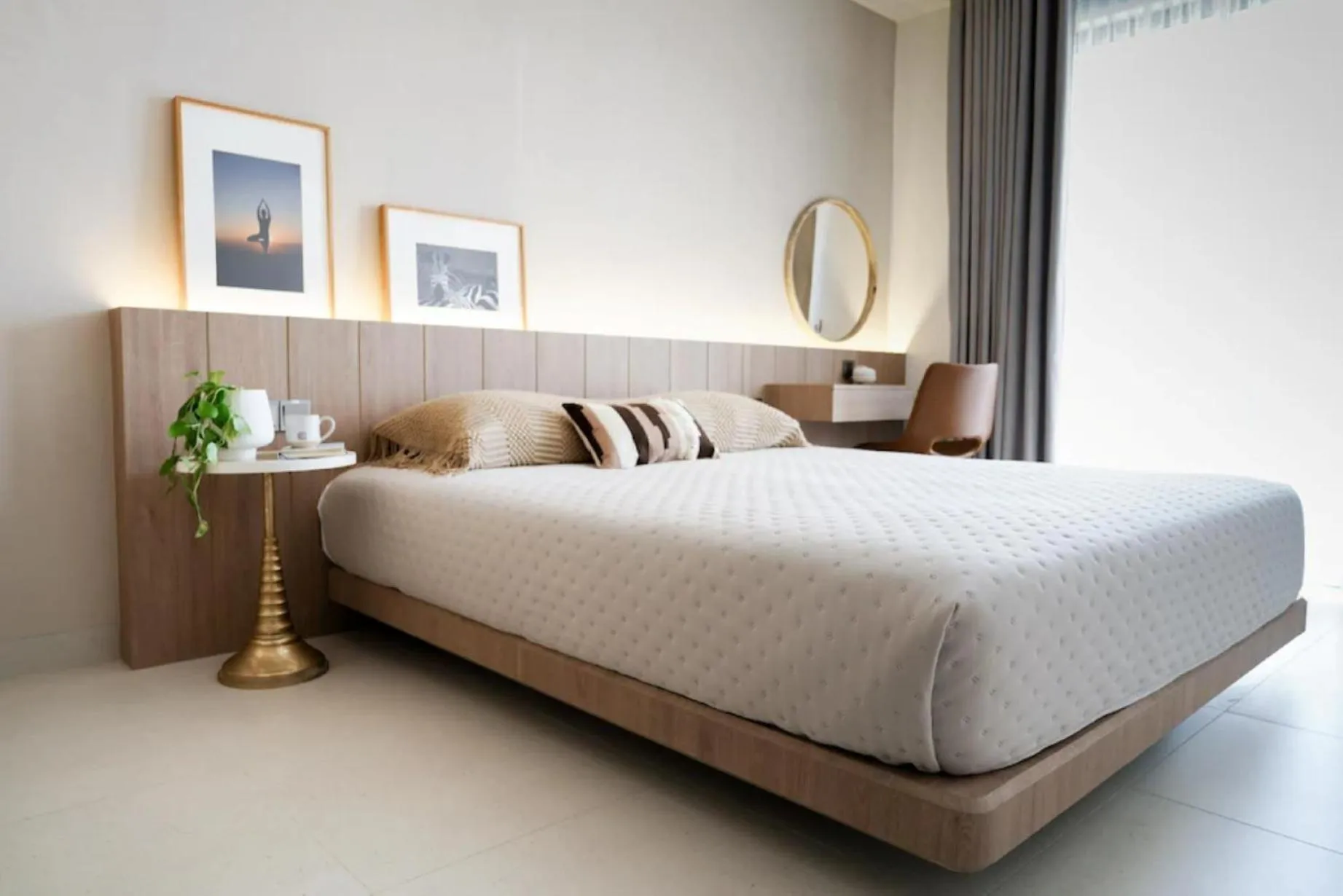 Bed in Velea Serviced Apartments & Suites