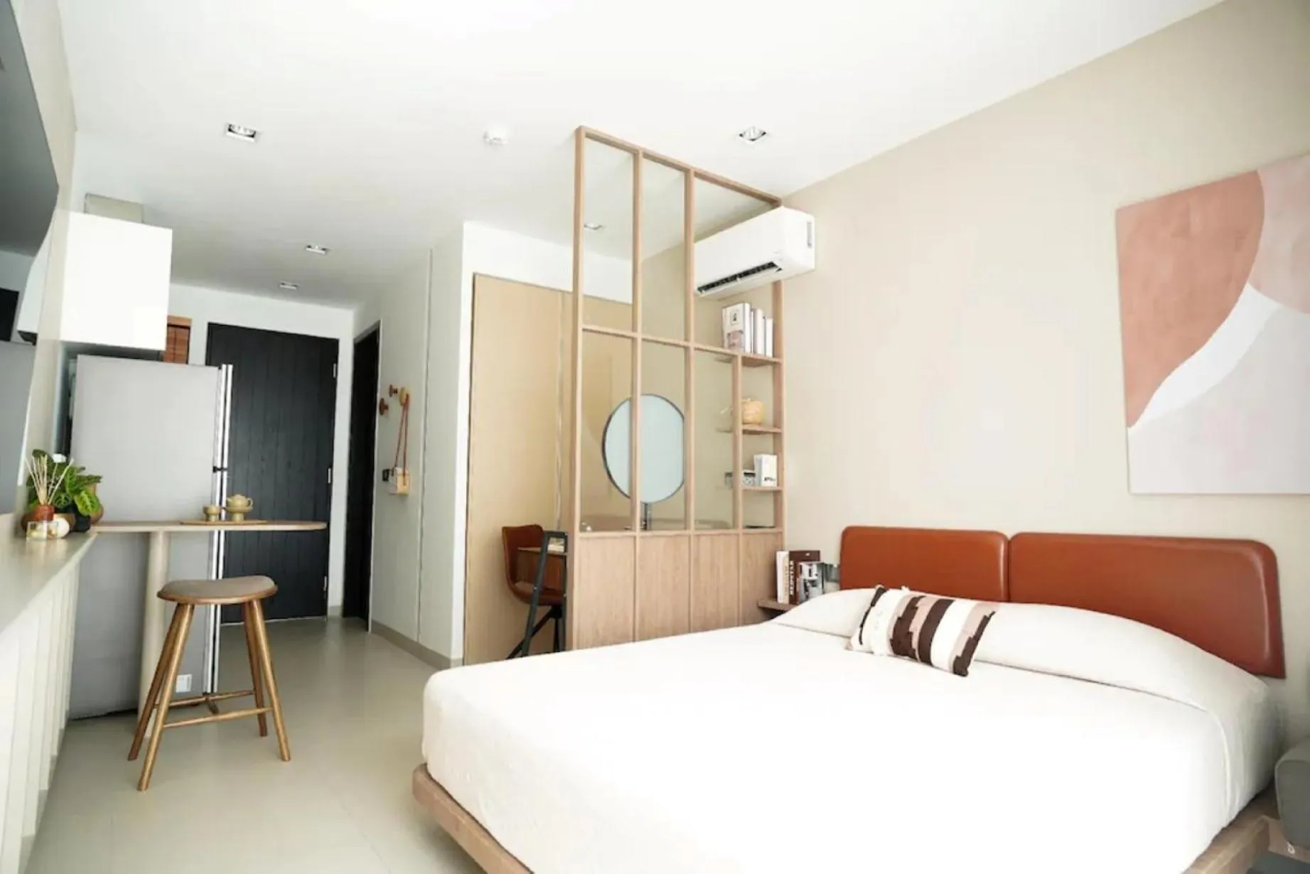 Bed in Velea Serviced Apartments & Suites