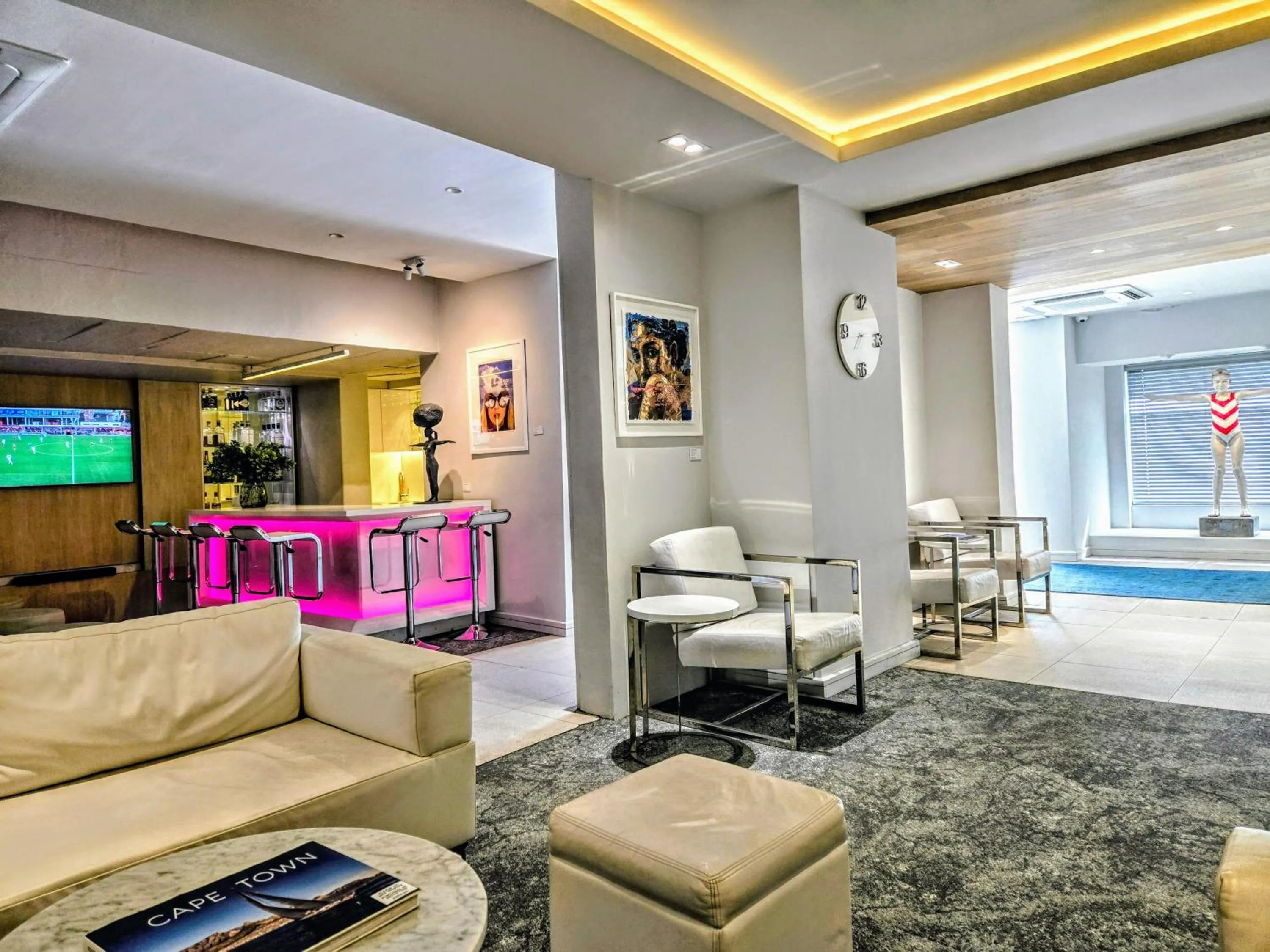 Lobby or reception in South Beach Camps Bay Boutique Hotel