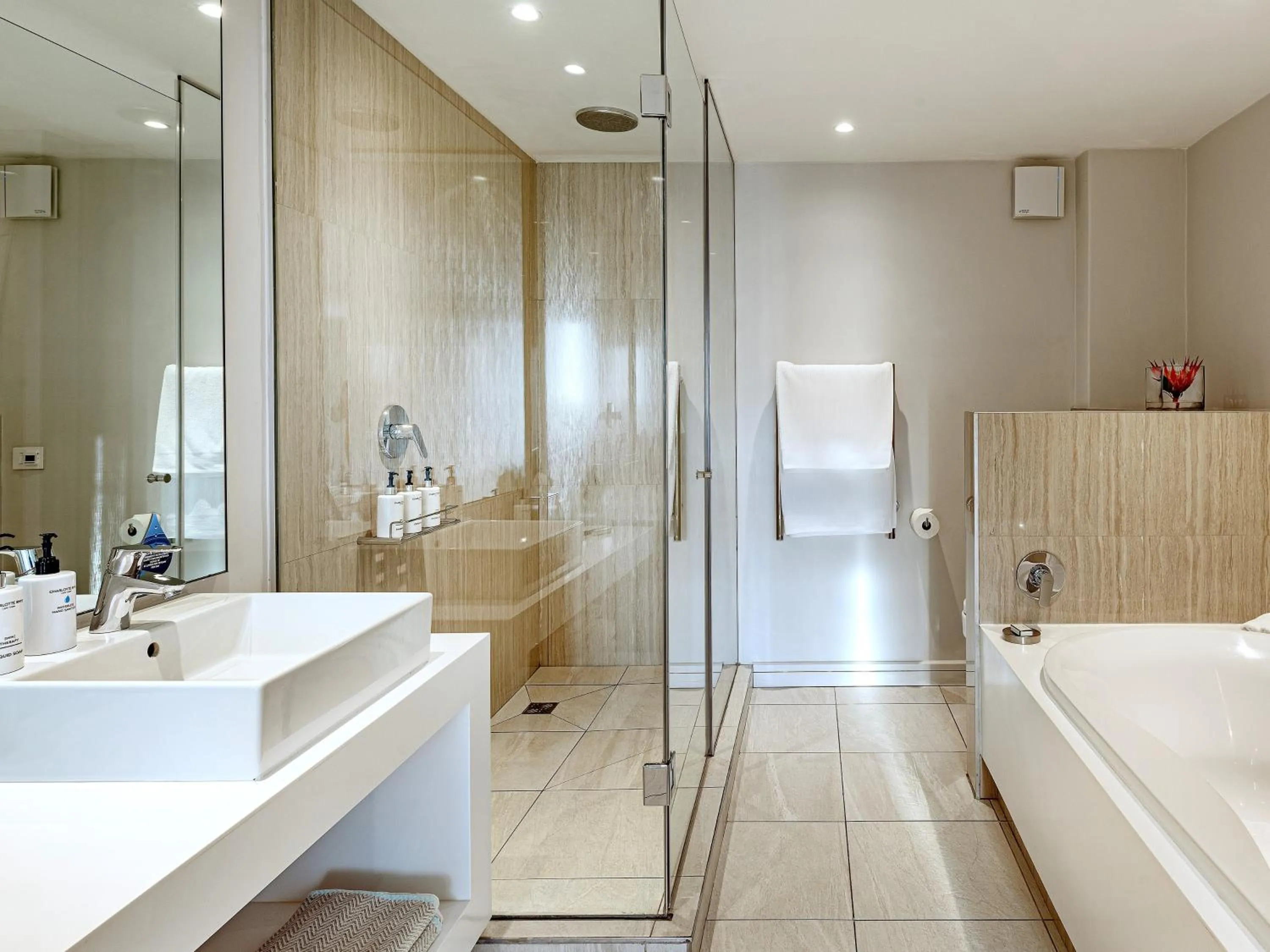 Shower in South Beach Camps Bay Boutique Hotel