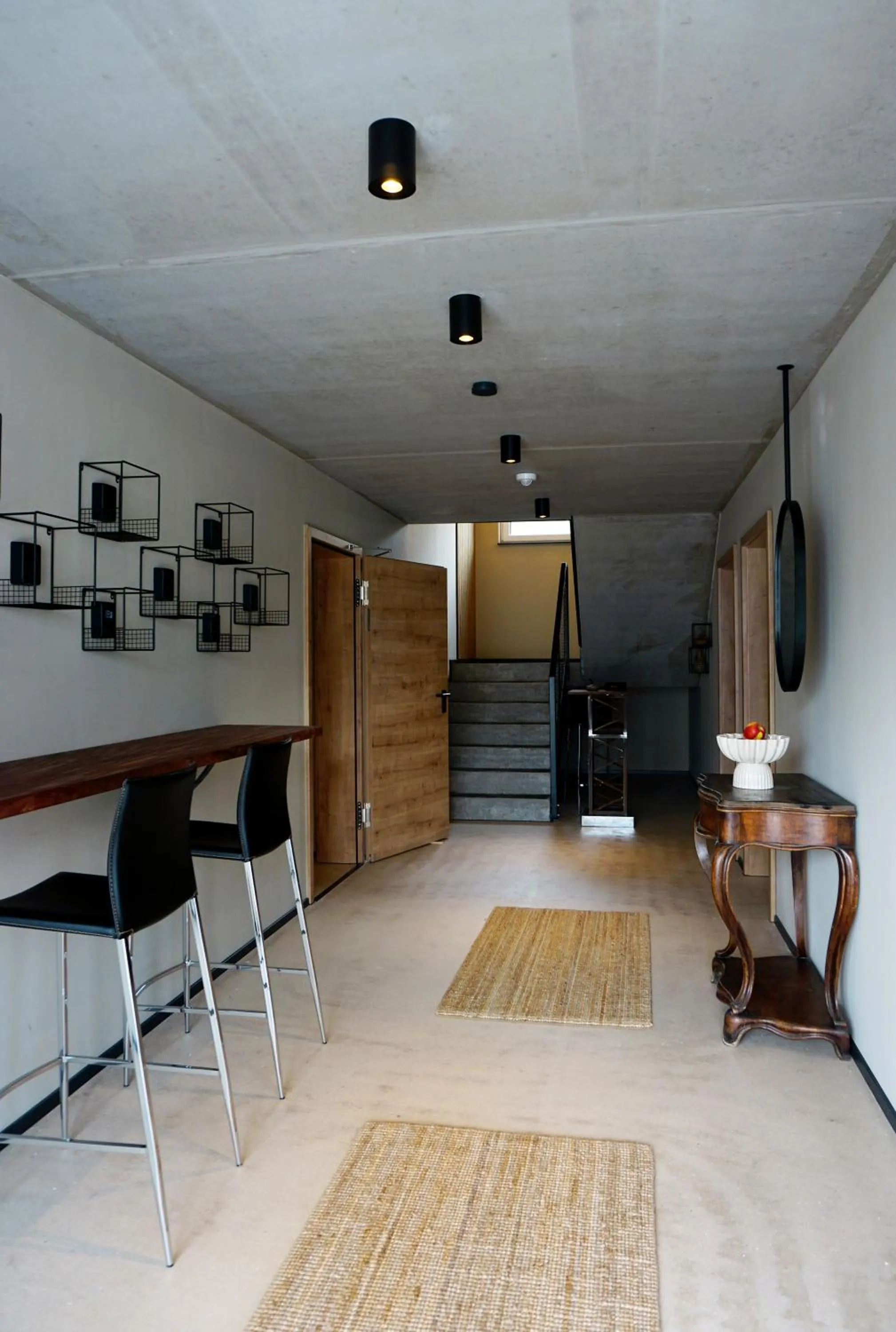 Seating area in Talbach Apartments