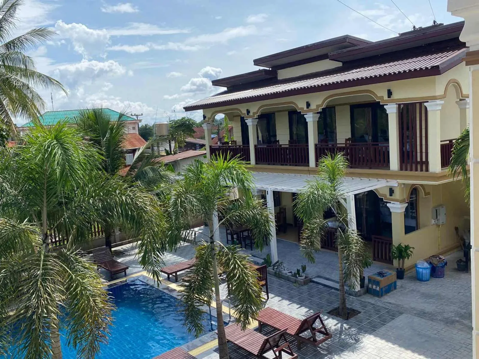 Sauna in Lebijou Guesthouse - Konesavath