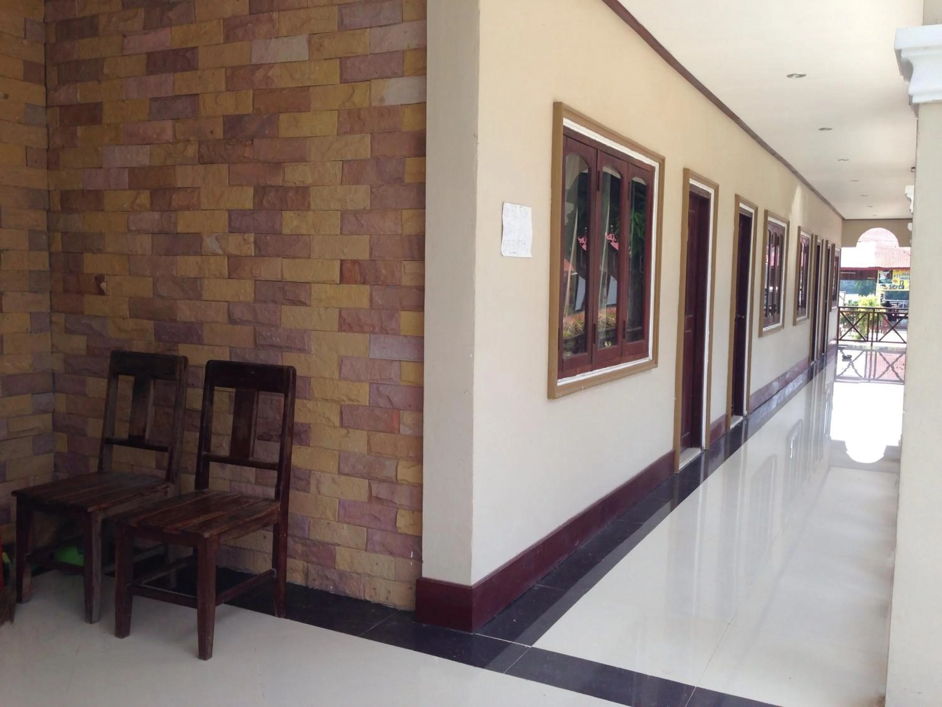 Decorative detail in Lebijou Guesthouse - Konesavath