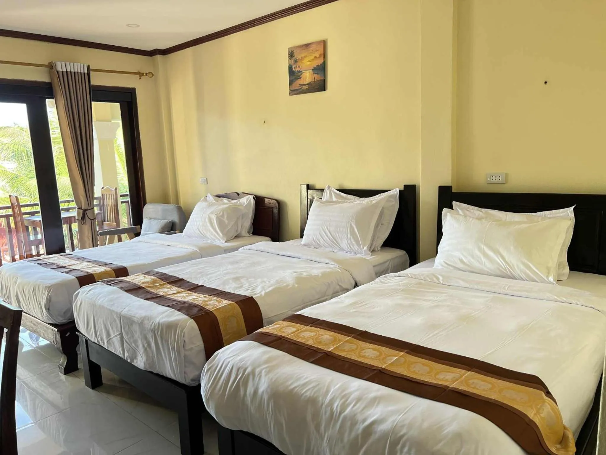 Bed in Lebijou Guesthouse - Konesavath