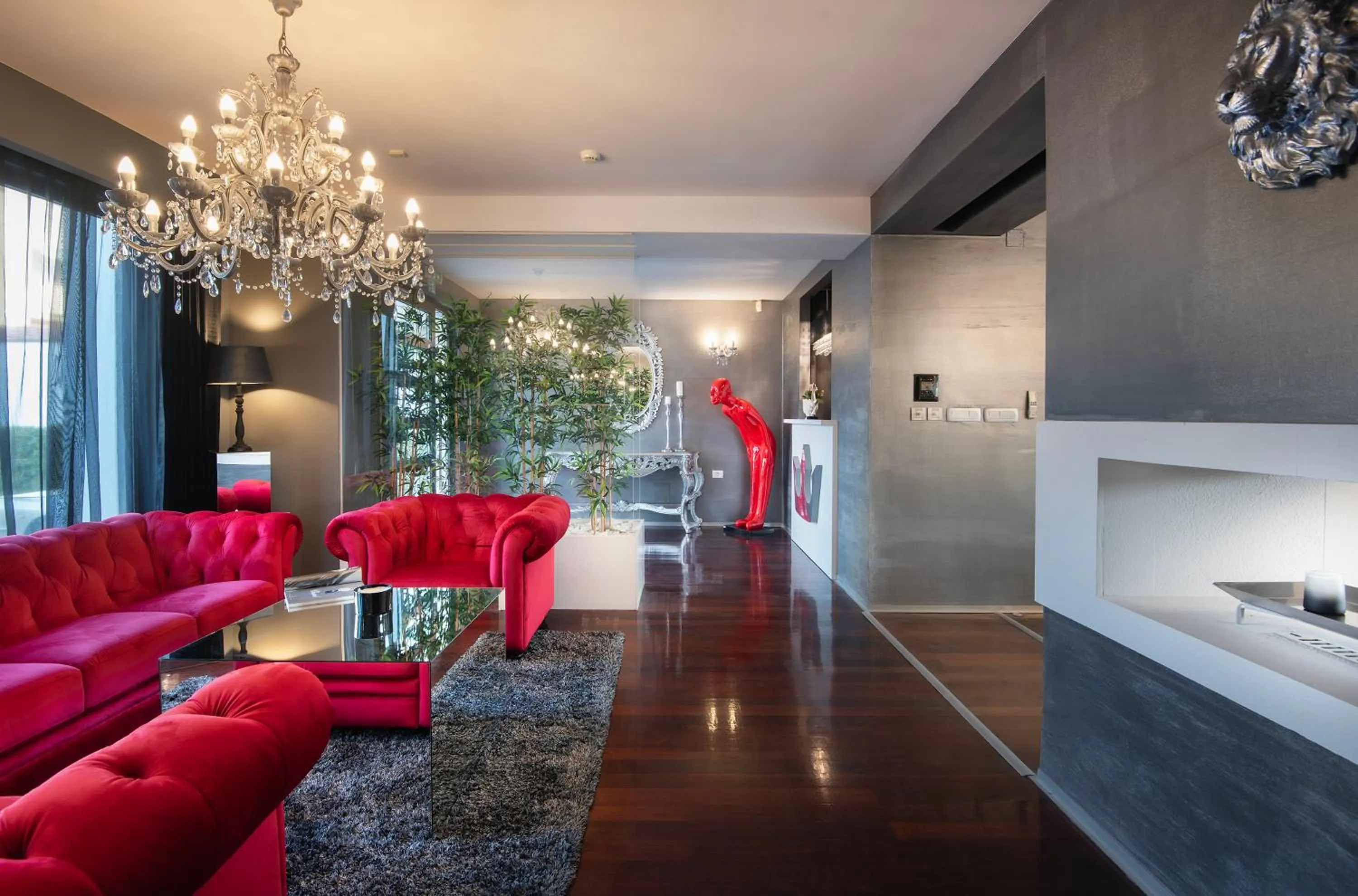 Lobby or reception in Boutique Hotel Chevalier by Bura Hotels - Adults Only