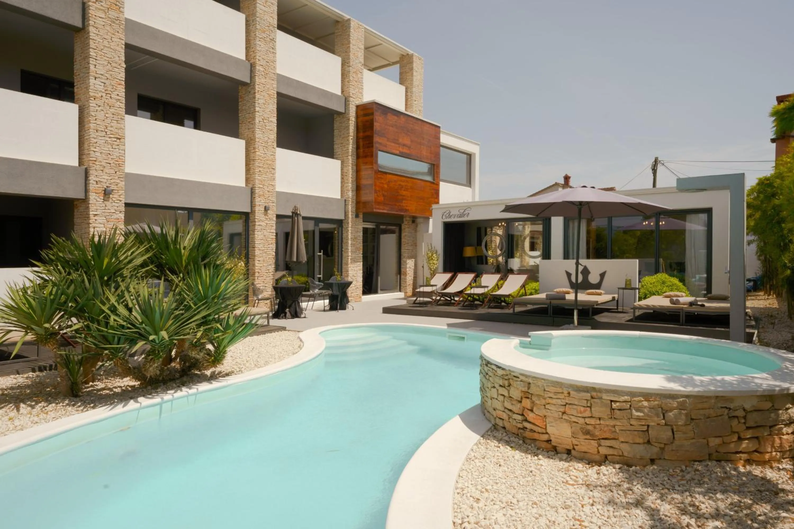 Swimming pool in Boutique Hotel Chevalier by Bura Hotels - Adults Only