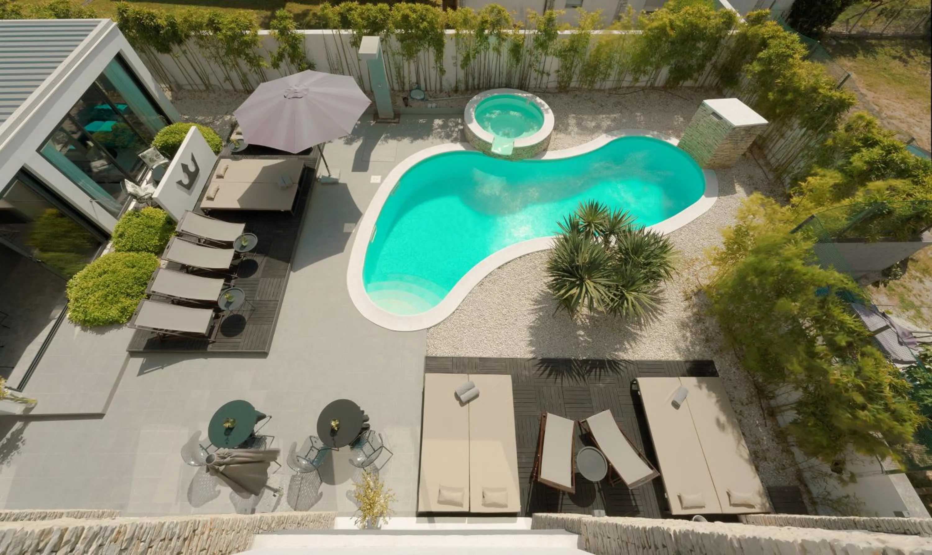 Swimming pool in Boutique Hotel Chevalier by Bura Hotels - Adults Only