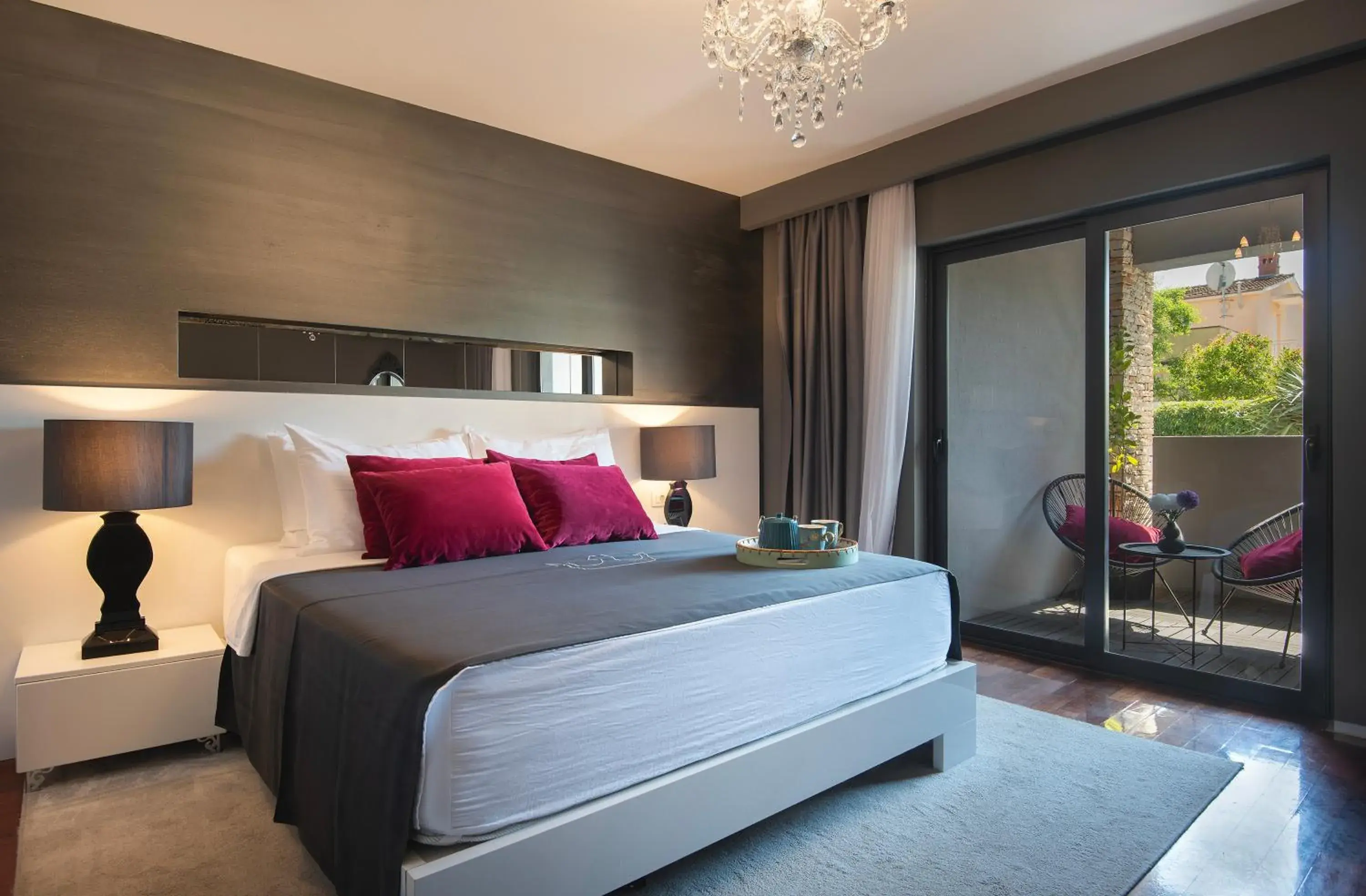 Double Room with Pool View in Boutique Hotel Chevalier by Bura Hotels - Adults Only Double Room with Pool View in Boutique Hotel Chevalier by Bura Hotels - Adults Only