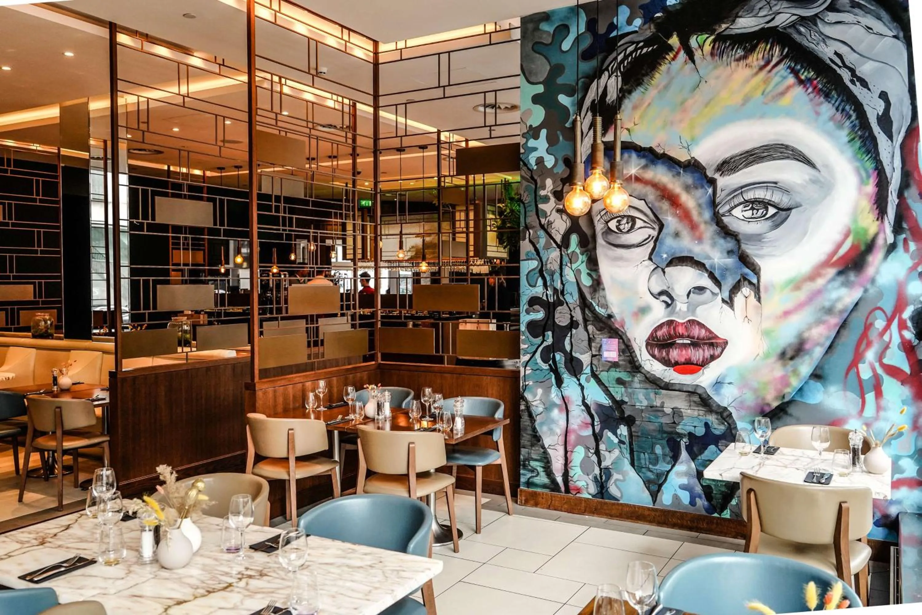 Restaurant/places to eat in Hilton Rotterdam