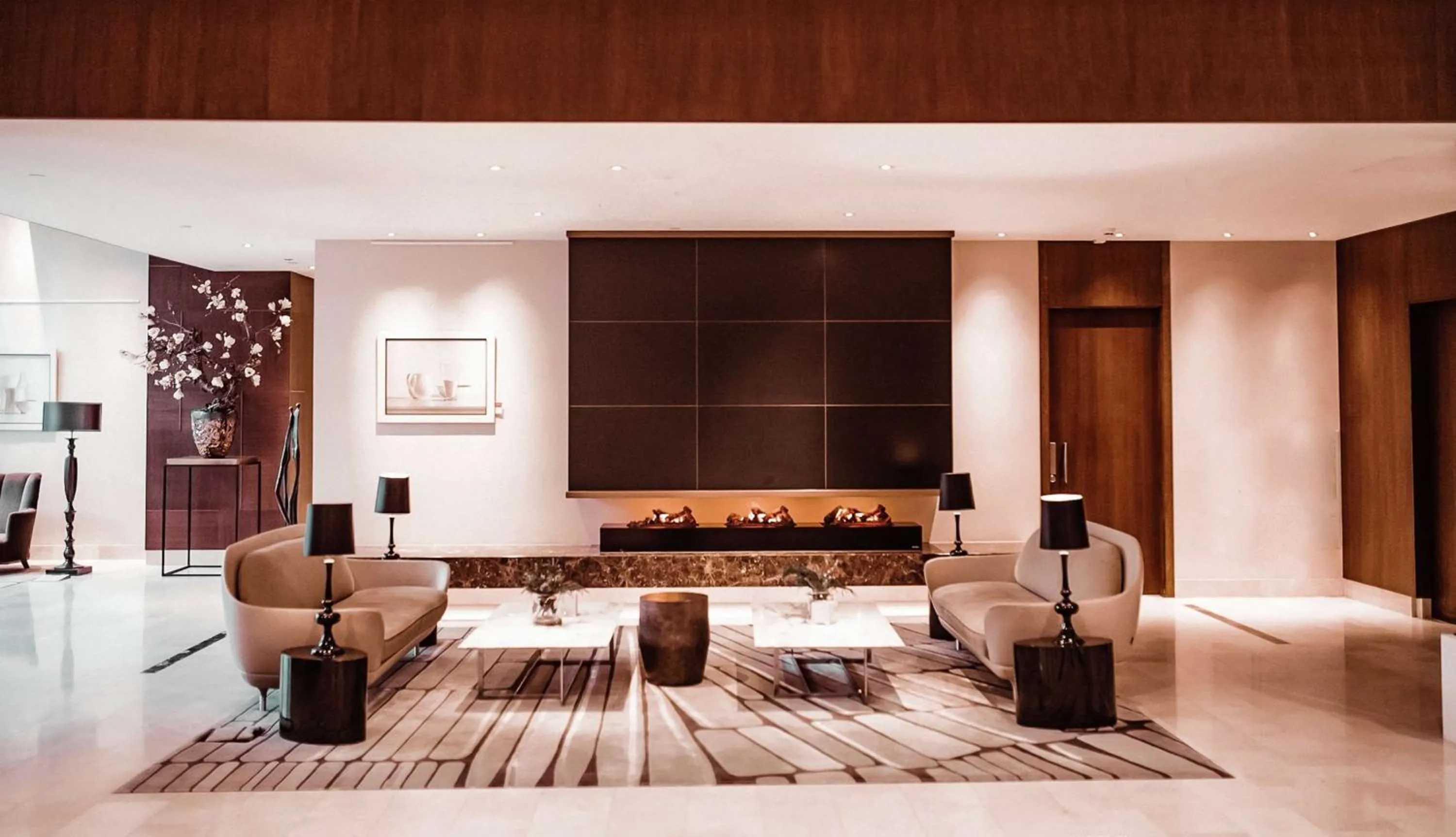 Lobby or reception in Hilton Rotterdam